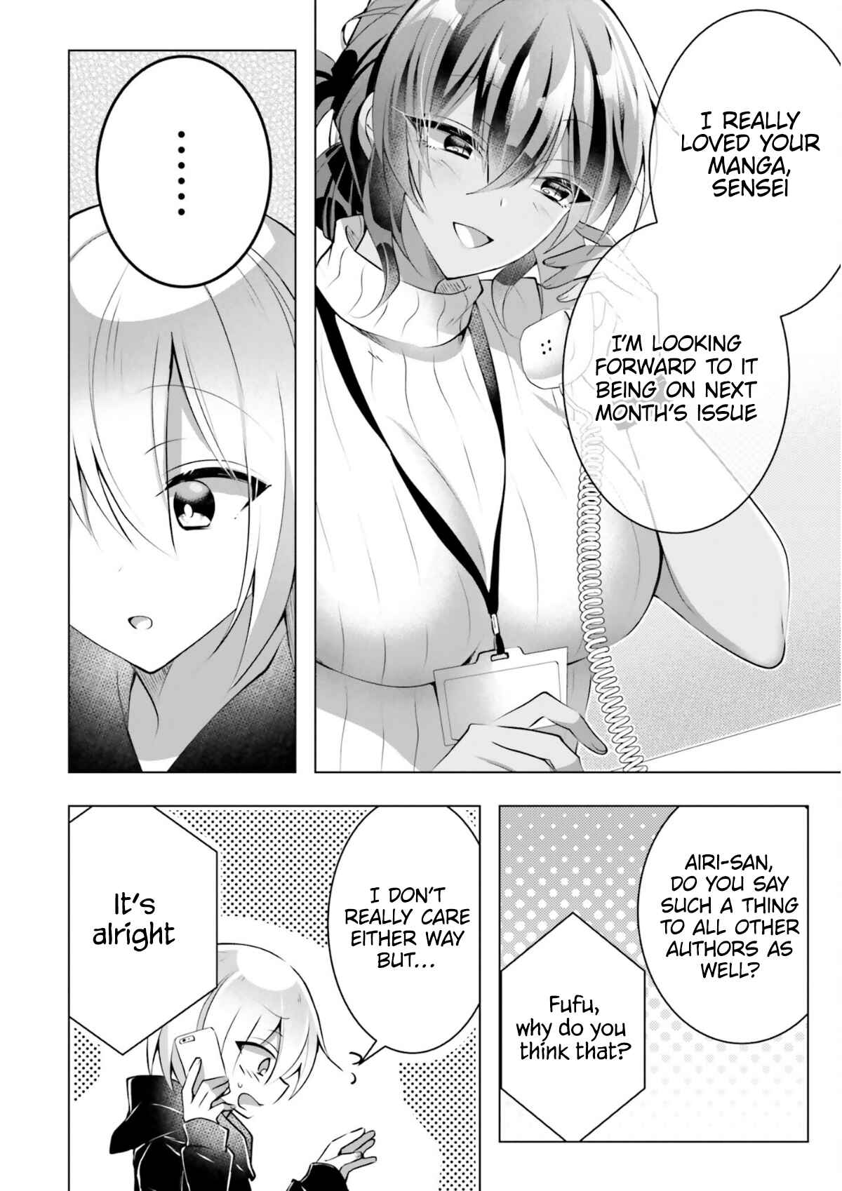 Page 22 Chapter 7 Kasshoku Henshuu-san to Shota Mangaka