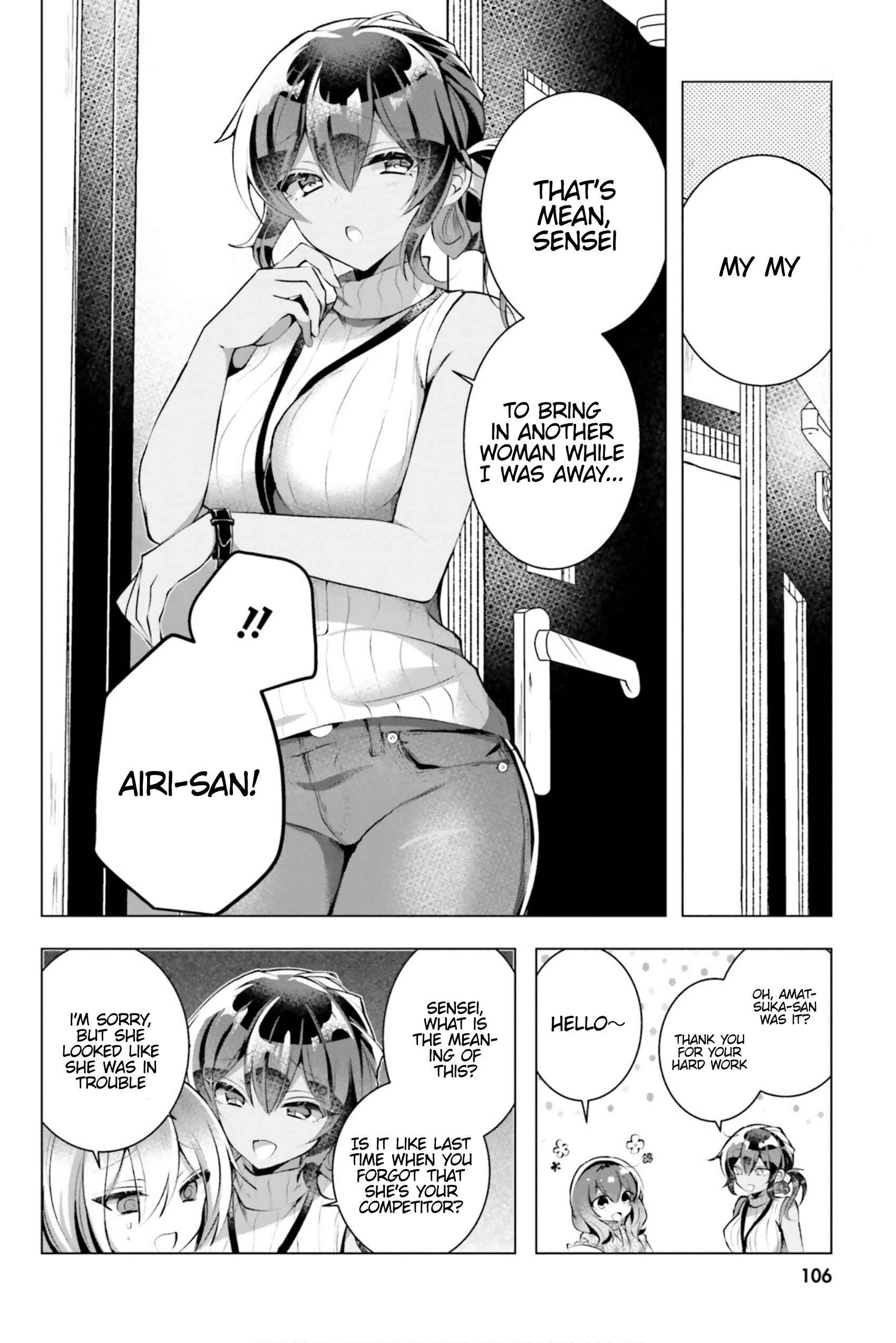 Page 9 Chapter 12 Kasshoku Henshuu-san to Shota Mangaka