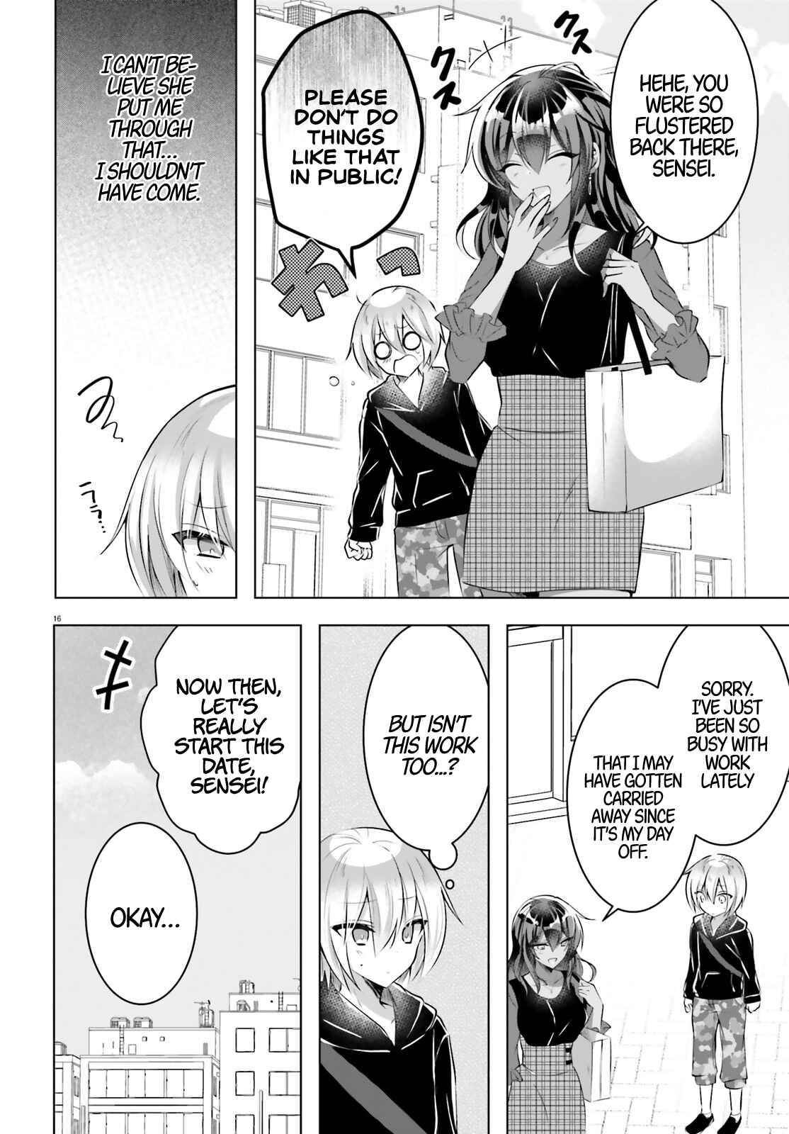 Page 16 Chapter 2 Kasshoku Henshuu-san to Shota Mangaka
