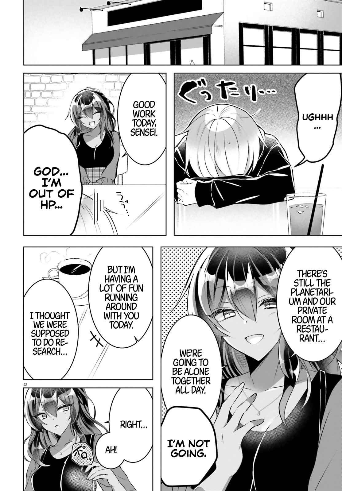 Page 22 Chapter 2 Kasshoku Henshuu-san to Shota Mangaka