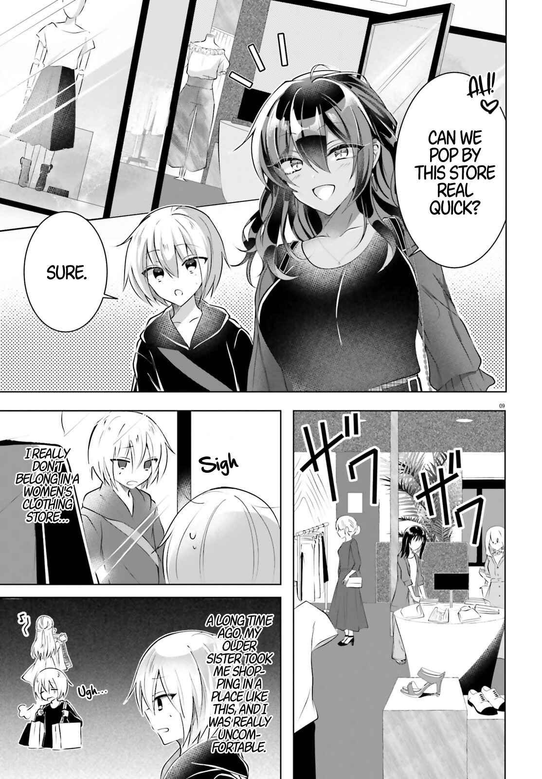 Page 9 Chapter 2 Kasshoku Henshuu-san to Shota Mangaka