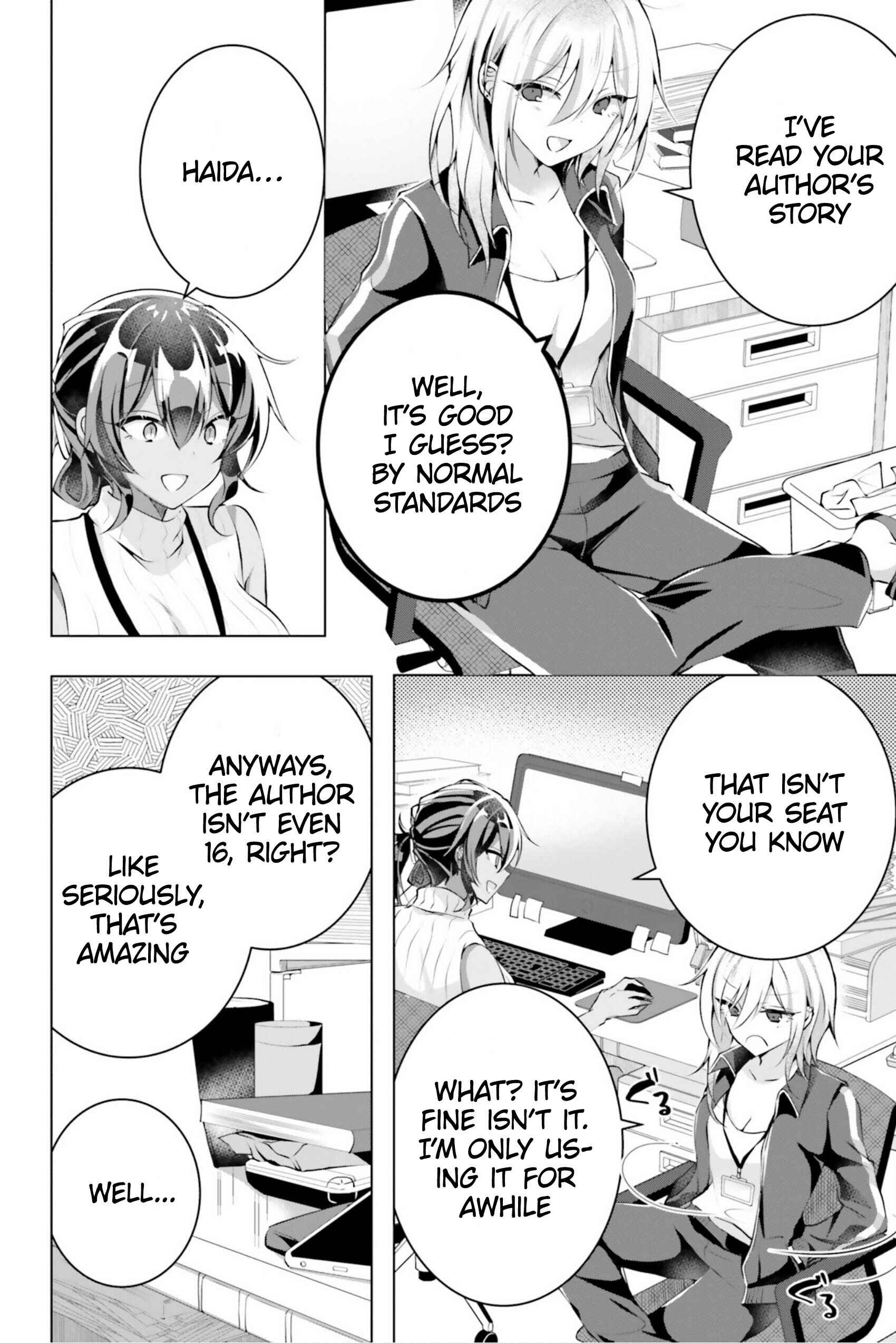 Page 11 Chapter 8 Kasshoku Henshuu-san to Shota Mangaka