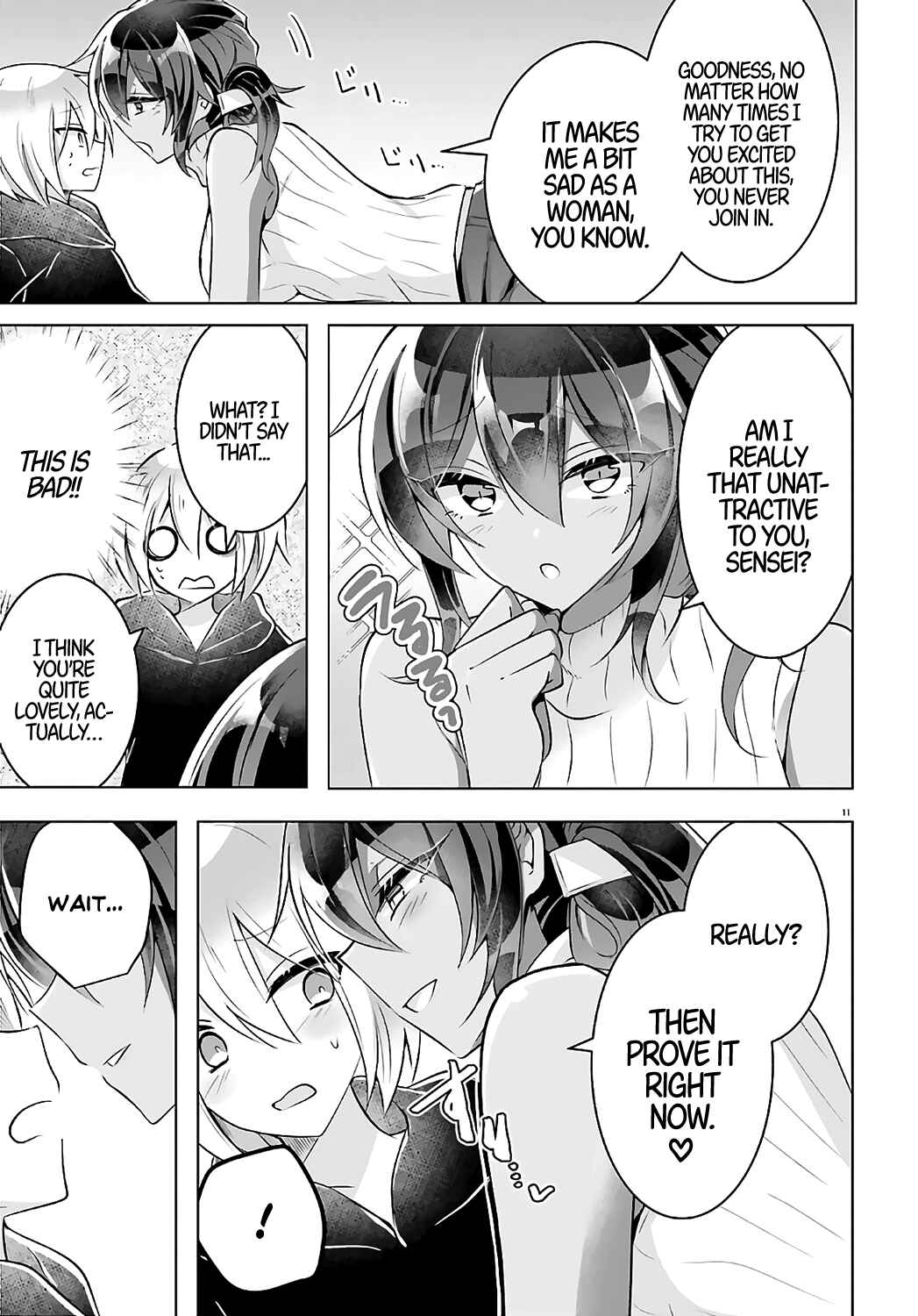 Page 11 Chapter 3 Kasshoku Henshuu-san to Shota Mangaka
