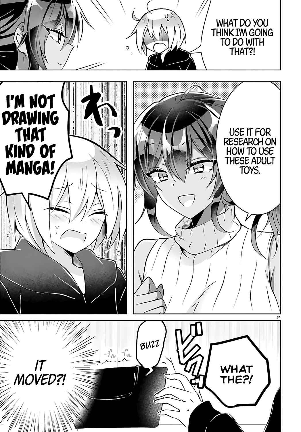 Page 7 Chapter 3 Kasshoku Henshuu-san to Shota Mangaka