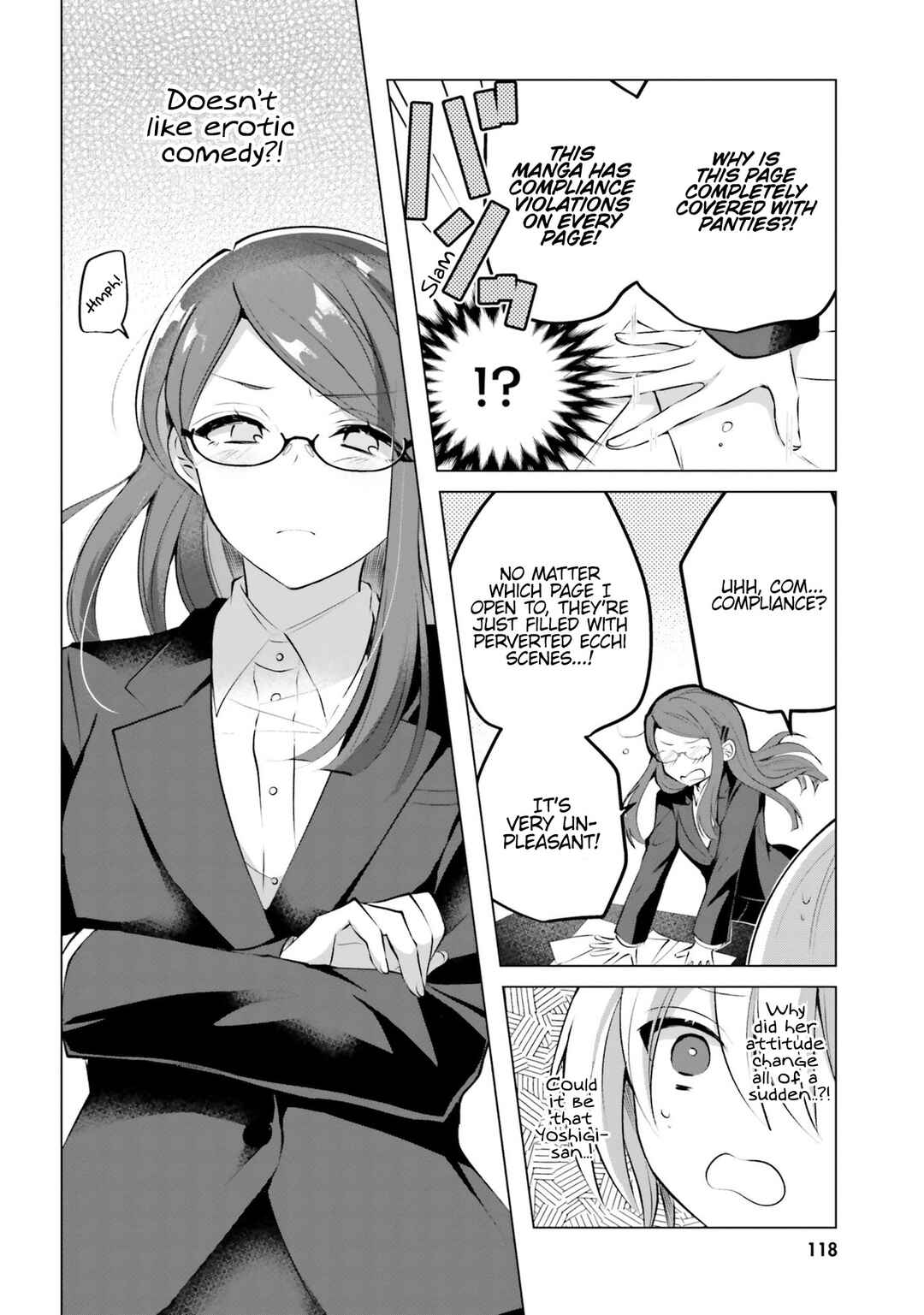 Page 7 Chapter 20 Kasshoku Henshuu-san to Shota Mangaka