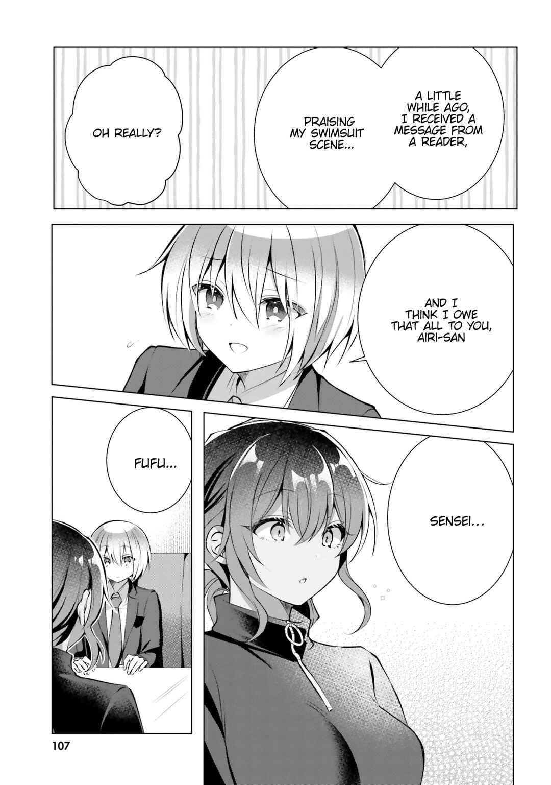 Page 15 Chapter 19 Kasshoku Henshuu-san to Shota Mangaka