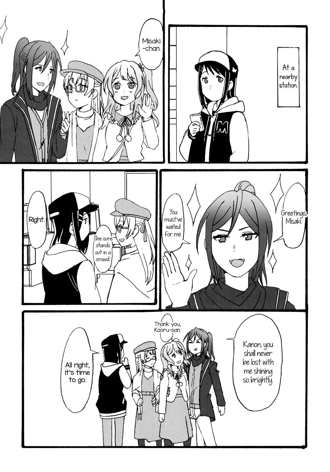 Page 12 Chapter Unknown_fff9 BanG Dream! - Jellyfish, Cafe, and Aquarium (Doujinshi)