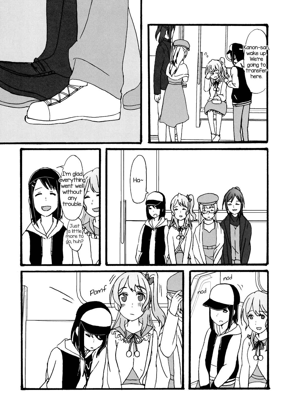 Page 22 Chapter Unknown_fff9 BanG Dream! - Jellyfish, Cafe, and Aquarium (Doujinshi)