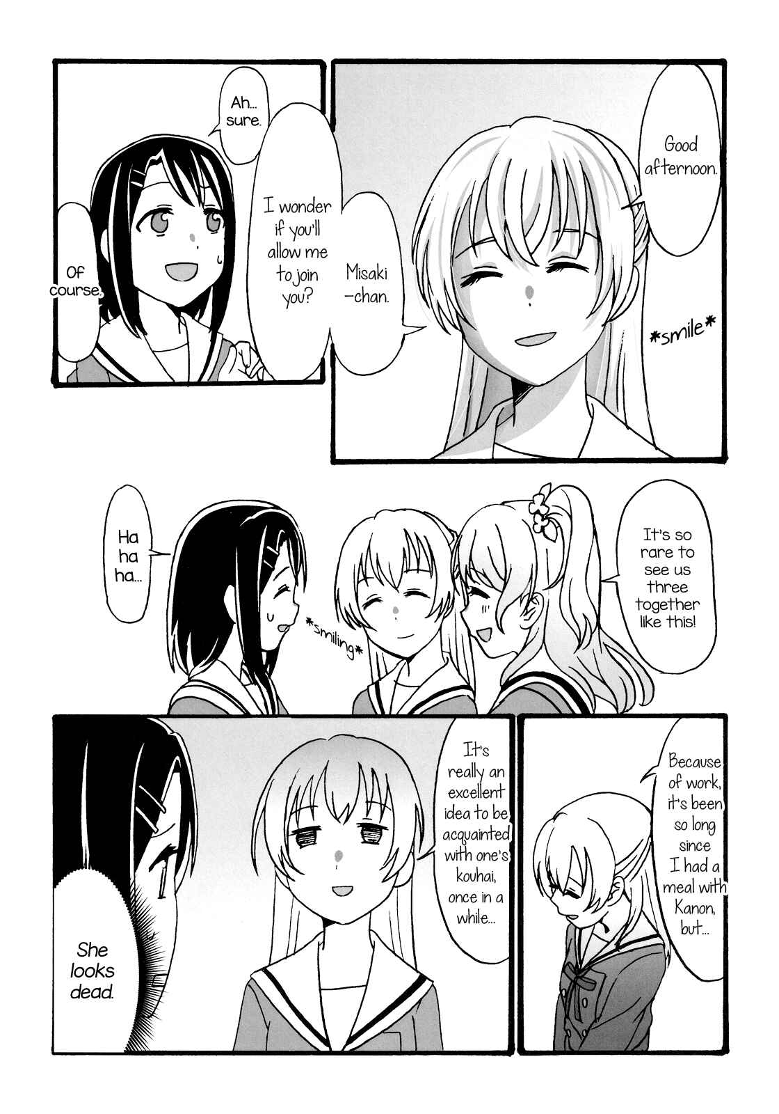 Page 8 Chapter Unknown_fff9 BanG Dream! - Jellyfish, Cafe, and Aquarium (Doujinshi)