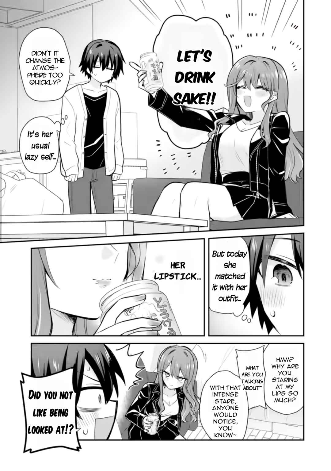 Page 8 Chapter 2 Osake to Senpai Kanojo to no Amaama Doukyo Lovecome wa Nijuusai ni Natte kara