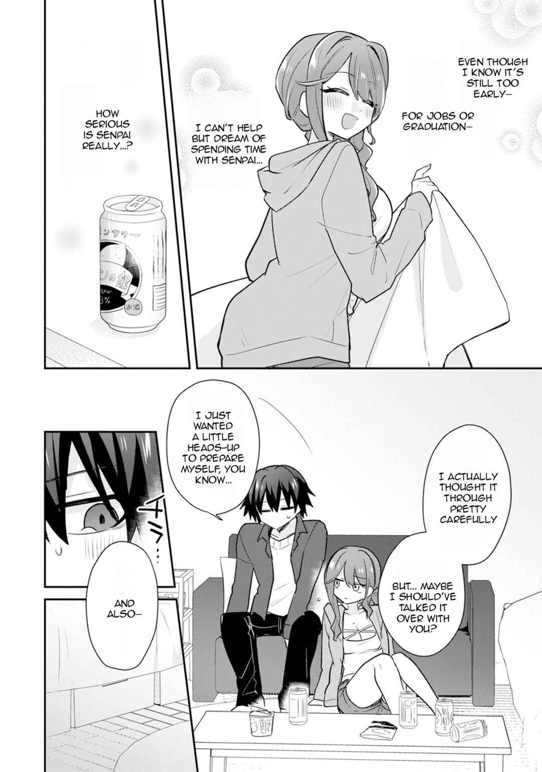 Page 15 Chapter 1 Osake to Senpai Kanojo to no Amaama Doukyo Lovecome wa Nijuusai ni Natte kara