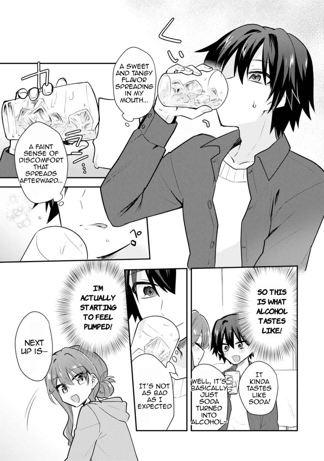 Page 22 Chapter 1 Osake to Senpai Kanojo to no Amaama Doukyo Lovecome wa Nijuusai ni Natte kara