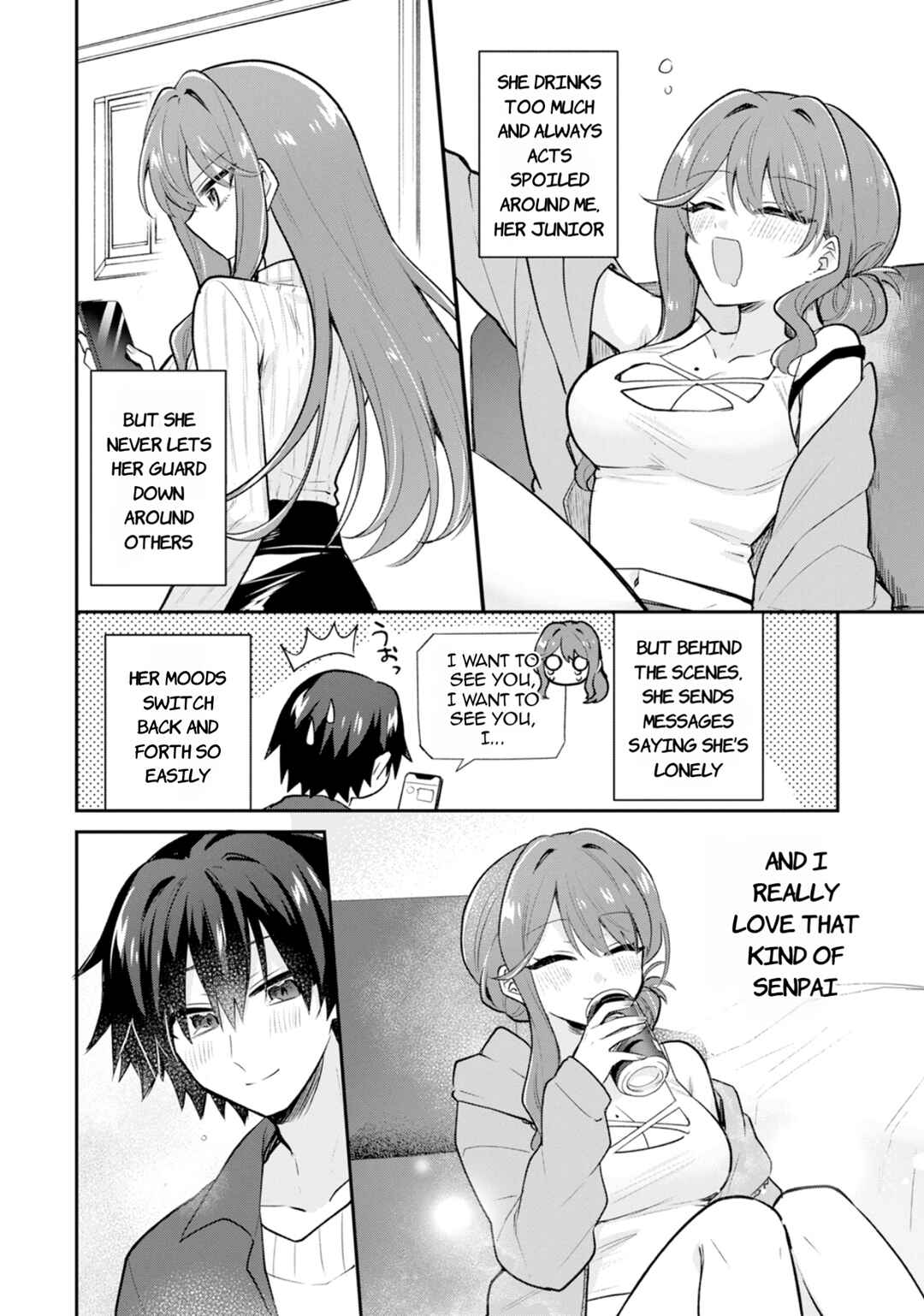 Page 9 Chapter 1 Osake to Senpai Kanojo to no Amaama Doukyo Lovecome wa Nijuusai ni Natte kara