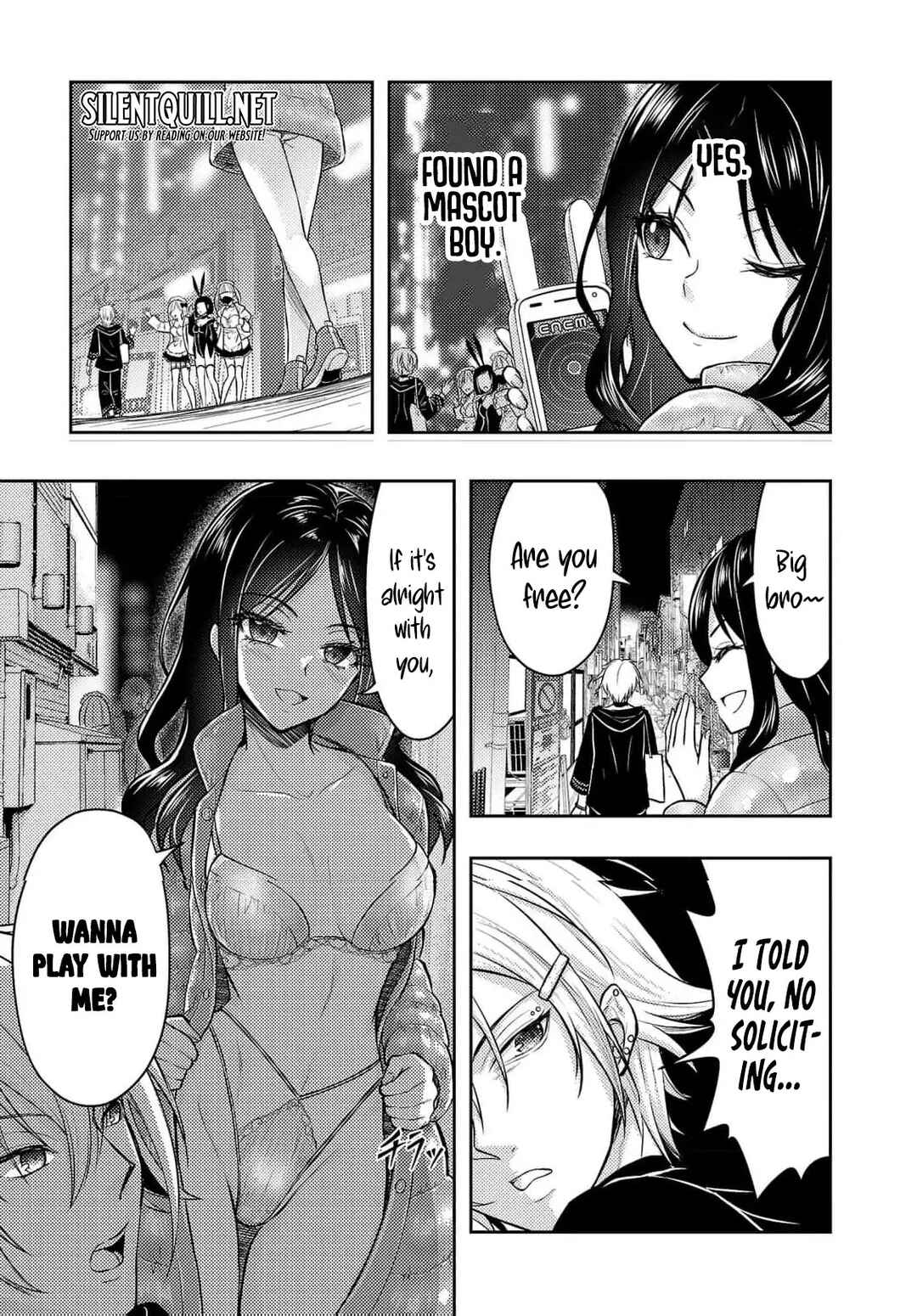 Page 14 Chapter 50 Seishokuki Aliens Meet Girls