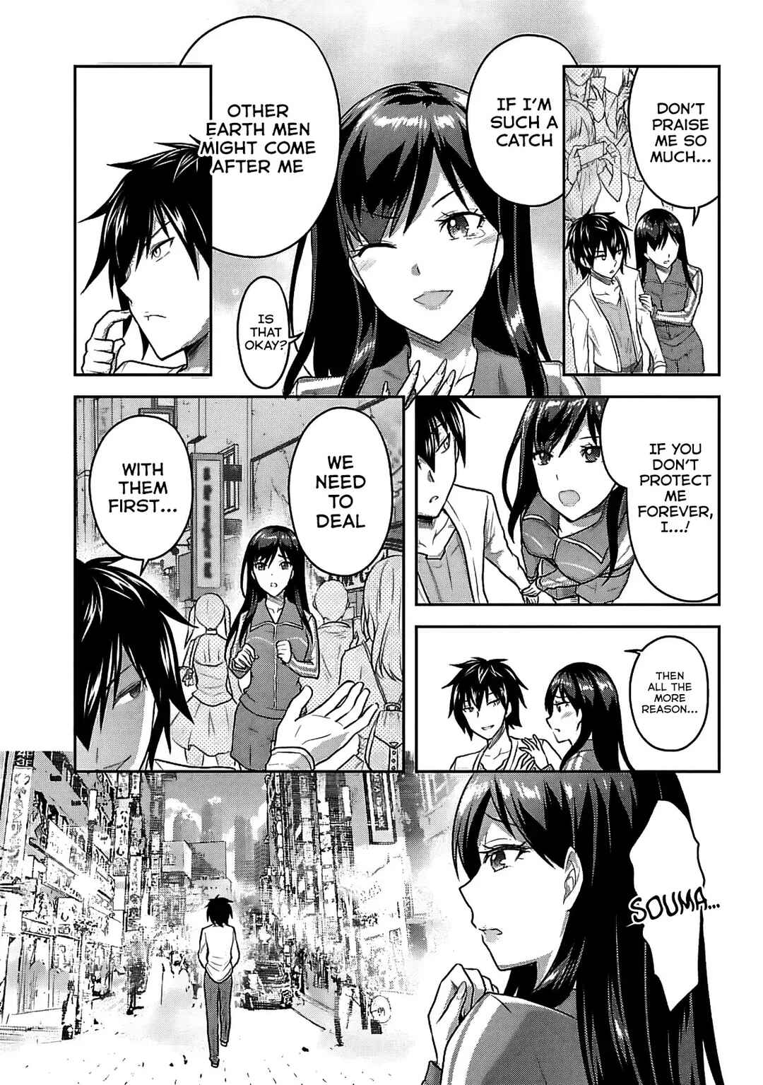 Page 9 Chapter 22 Seishokuki Aliens Meet Girls