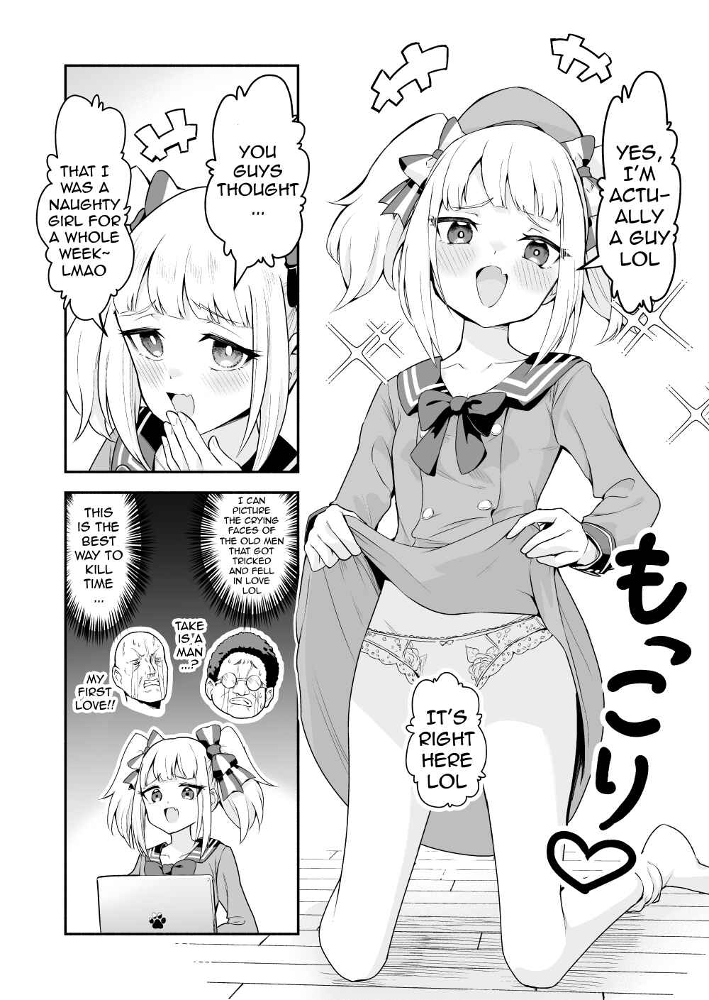 Page 2 Chapter 60.5 Densetsu no Otokonoko Mokkori Haishinsha