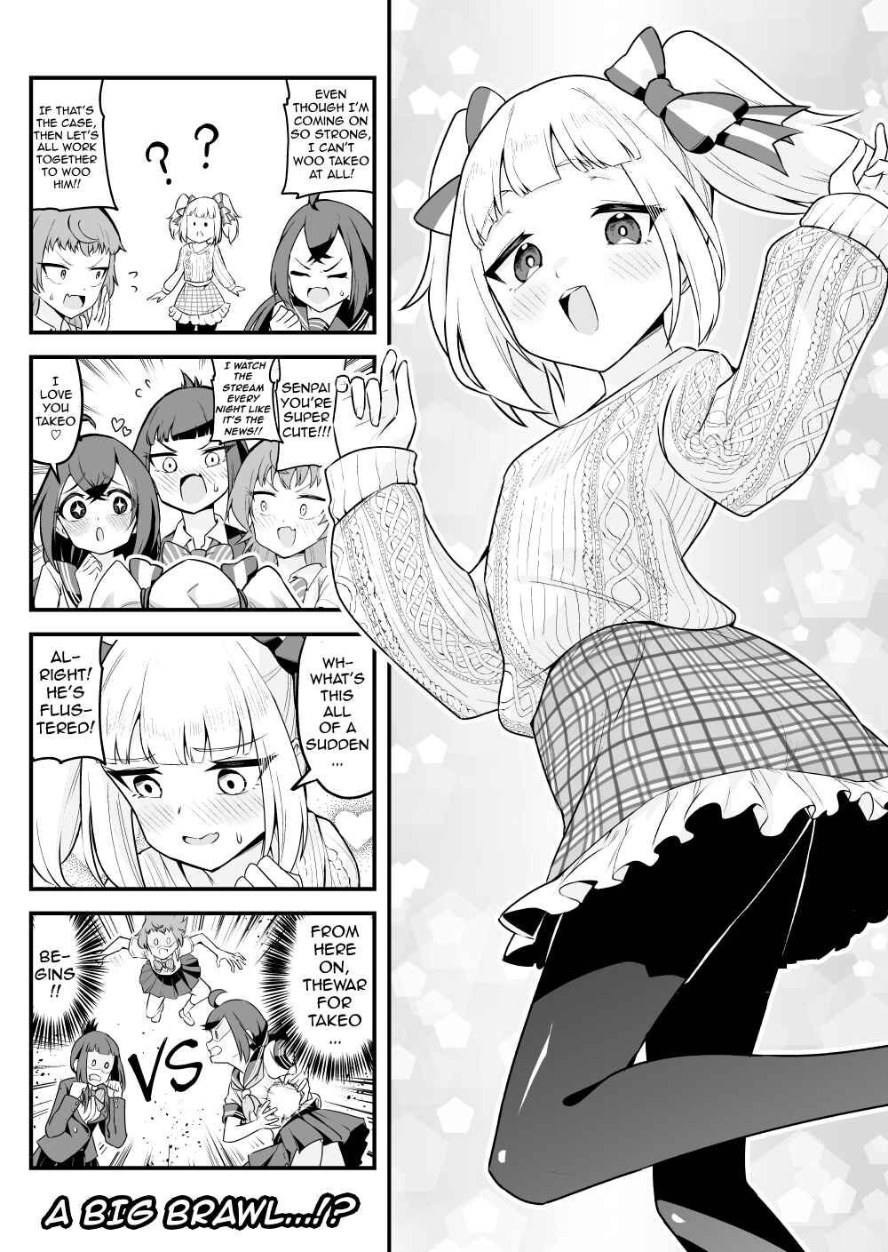 Page 1 Chapter 100 Densetsu no Otokonoko Mokkori Haishinsha