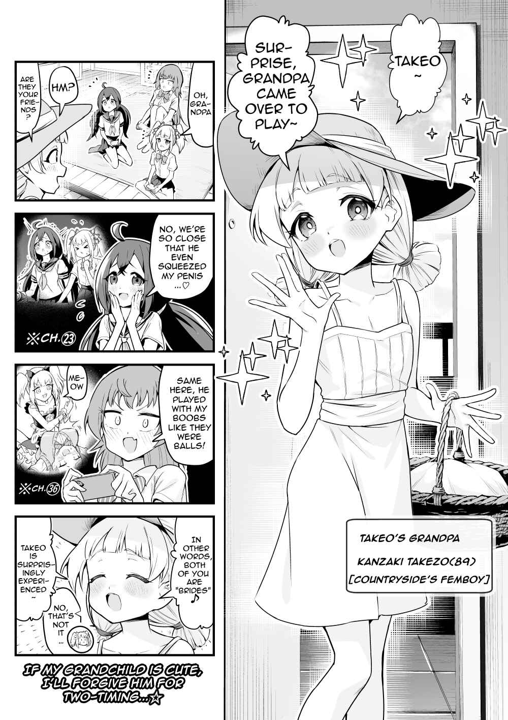 Page 1 Chapter 37 Densetsu no Otokonoko Mokkori Haishinsha