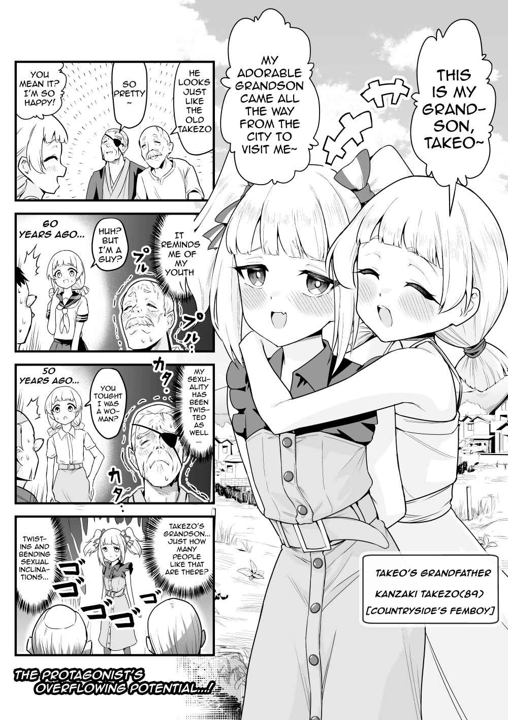 Page 1 Chapter 35 Densetsu no Otokonoko Mokkori Haishinsha