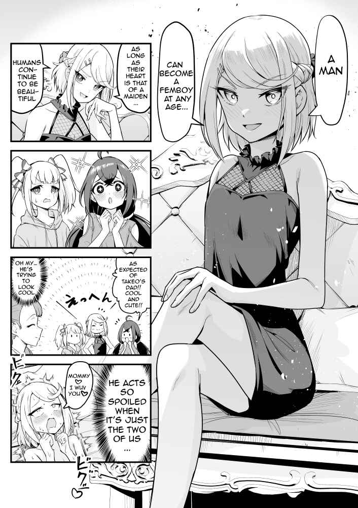 Page 1 Chapter 19 Densetsu no Otokonoko Mokkori Haishinsha