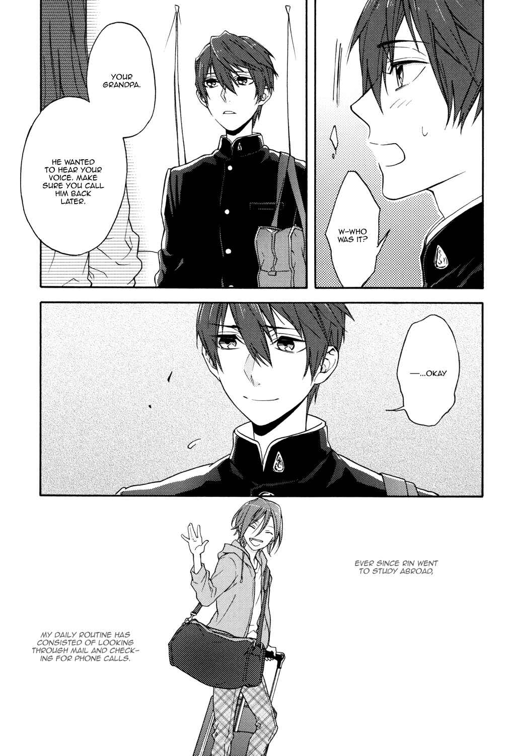 Page 9 Chapter Unknown_6d83 Free! - Goodbye, Lonely Aquarium (Doujinshi)
