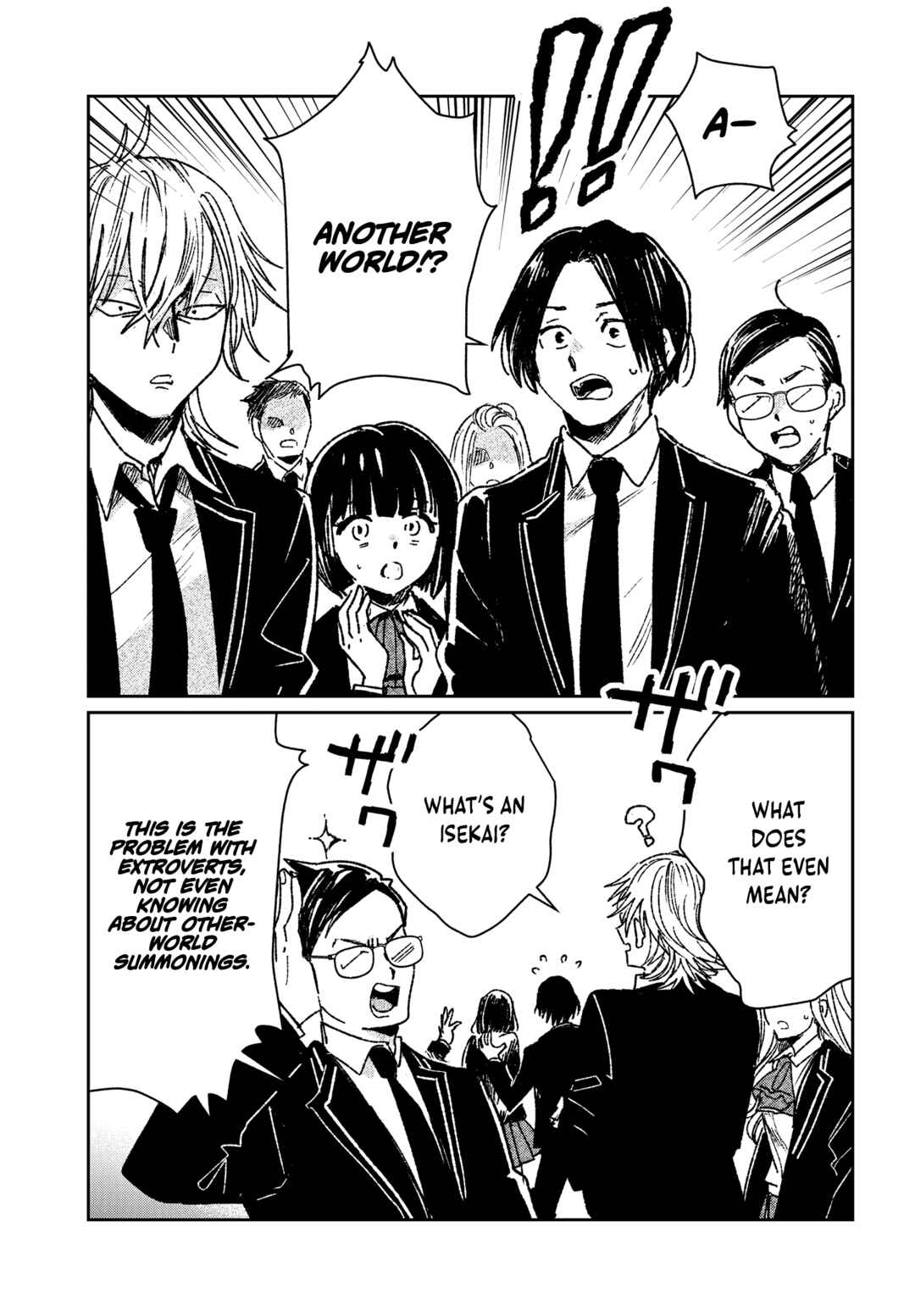 Page 2 Chapter 4.1 Shio no Kikan ~Moto Yuusha no Ore, Jibun ga Soshiki Shita Chuunibyou Himitsu Kessha wo Tomeru Tame ni Futatabi Isekai ni Shoukan Sarete Shimau~