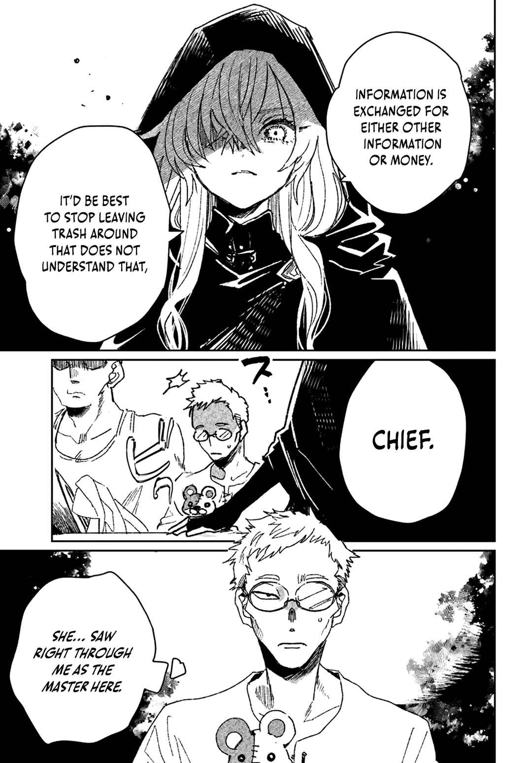 Page 10 Chapter 4.2 Shio no Kikan ~Moto Yuusha no Ore, Jibun ga Soshiki Shita Chuunibyou Himitsu Kessha wo Tomeru Tame ni Futatabi Isekai ni Shoukan Sarete Shimau~