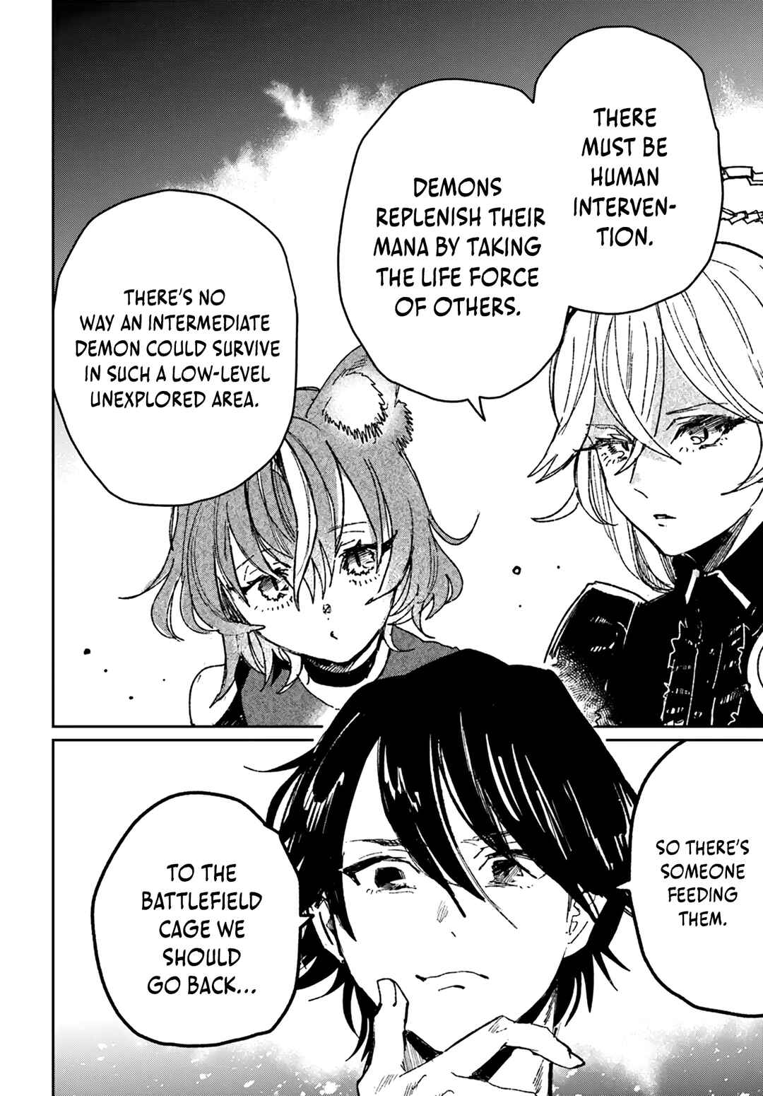 Page 19 Chapter 4.2 Shio no Kikan ~Moto Yuusha no Ore, Jibun ga Soshiki Shita Chuunibyou Himitsu Kessha wo Tomeru Tame ni Futatabi Isekai ni Shoukan Sarete Shimau~