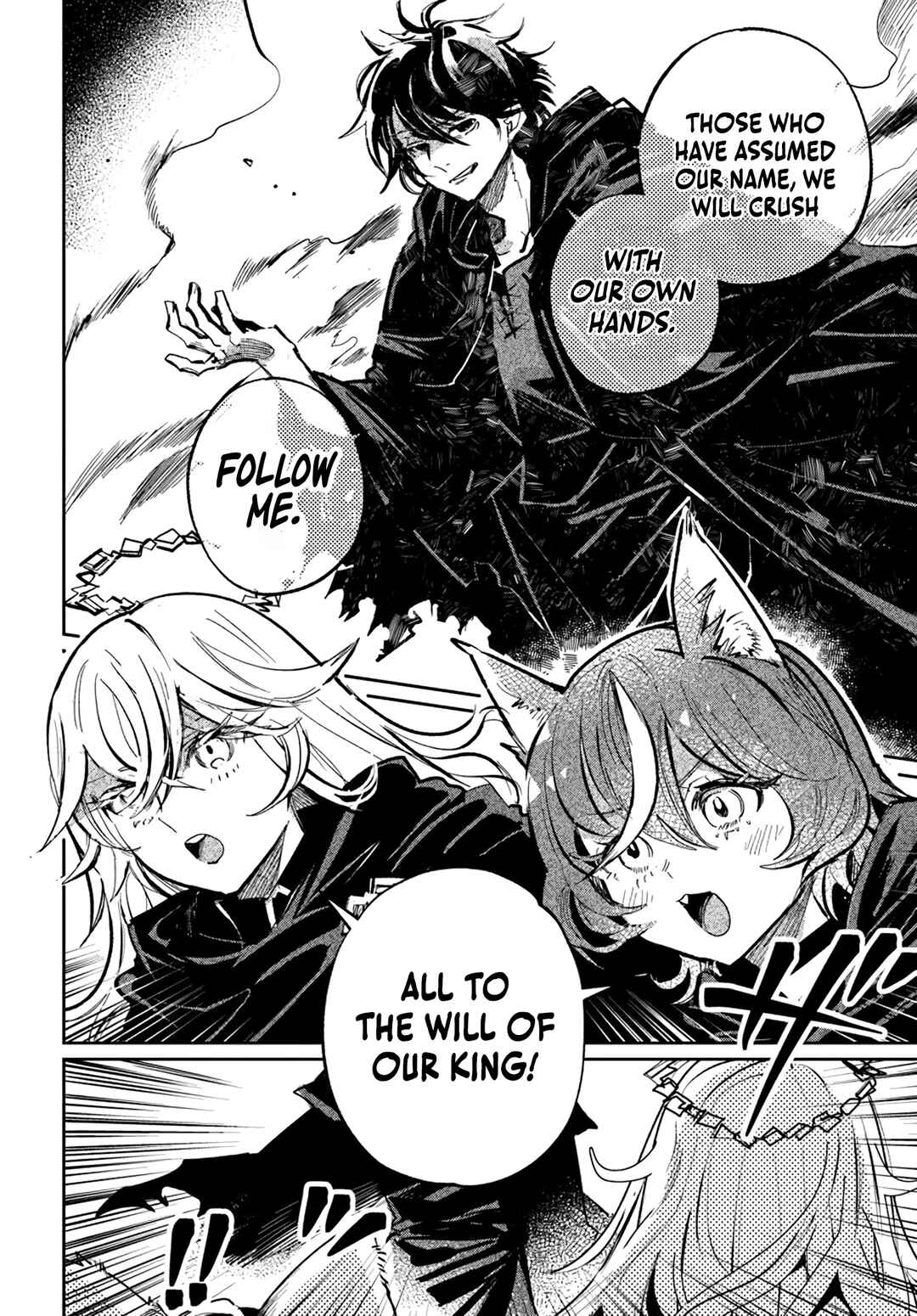 Page 14 Chapter 2.2 Shio no Kikan ~Moto Yuusha no Ore, Jibun ga Soshiki Shita Chuunibyou Himitsu Kessha wo Tomeru Tame ni Futatabi Isekai ni Shoukan Sarete Shimau~