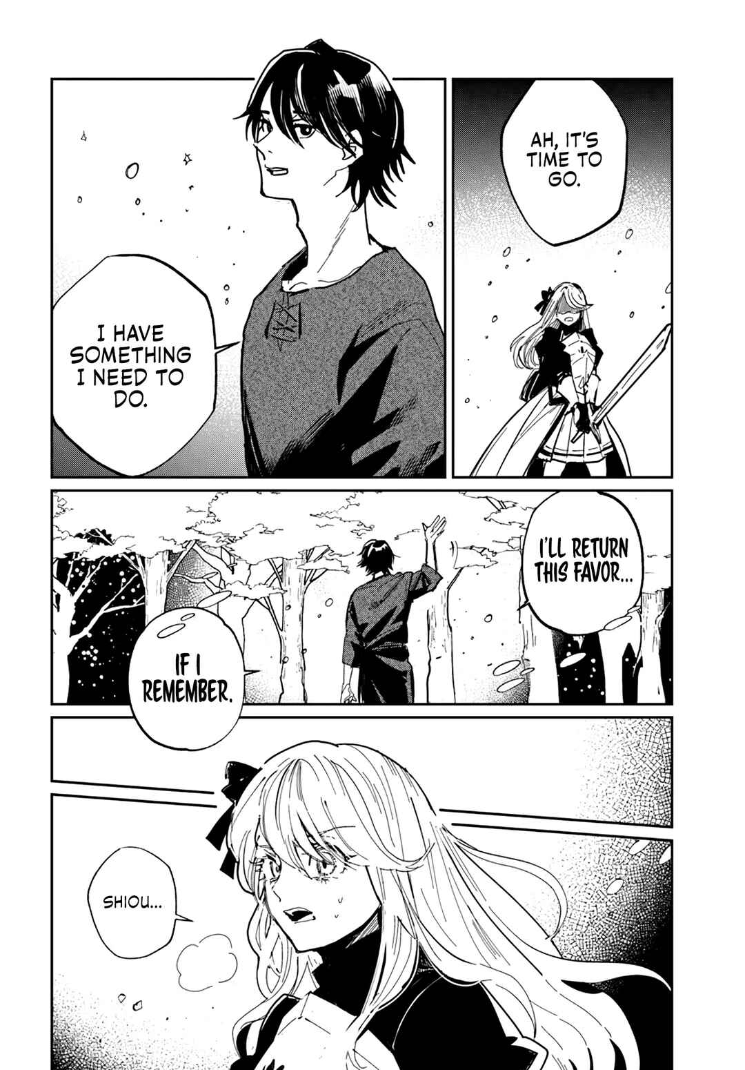 Page 16 Chapter 2.1 Shio no Kikan ~Moto Yuusha no Ore, Jibun ga Soshiki Shita Chuunibyou Himitsu Kessha wo Tomeru Tame ni Futatabi Isekai ni Shoukan Sarete Shimau~
