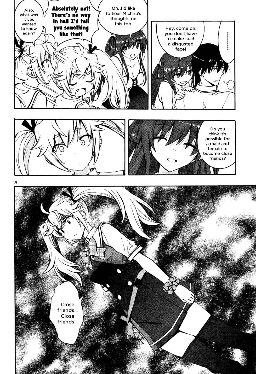 Page 8 Chapter 11 Grisaia no Kajitsu - Sanctuary Fellows