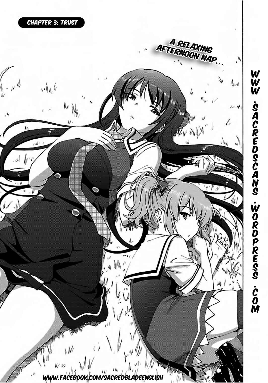 Page 1 Chapter 3 Grisaia no Kajitsu - Sanctuary Fellows