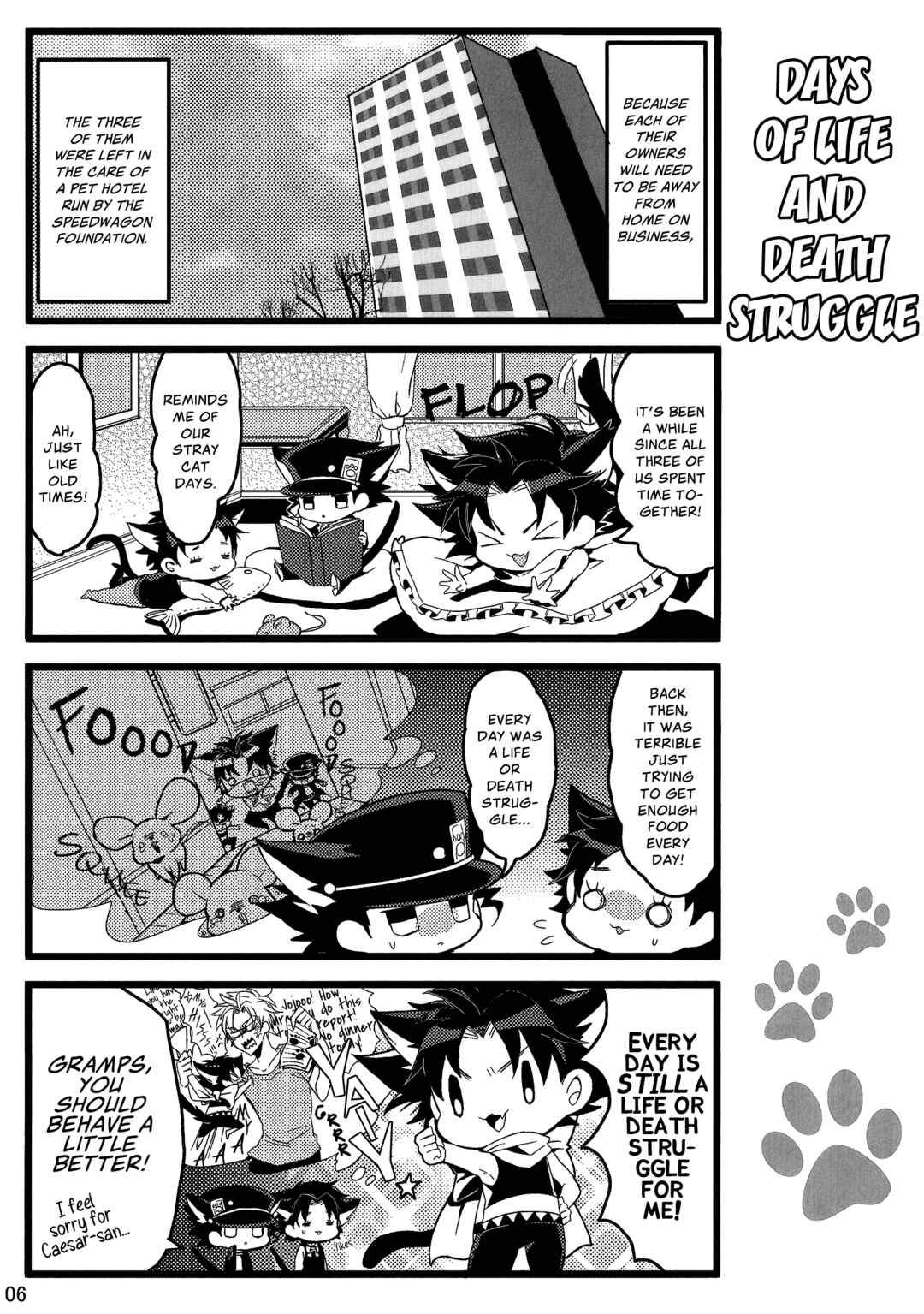 Page 5 Chapter Unknown_033d Jojos Bizarre Adventure - Star Cat (Doujinshi)