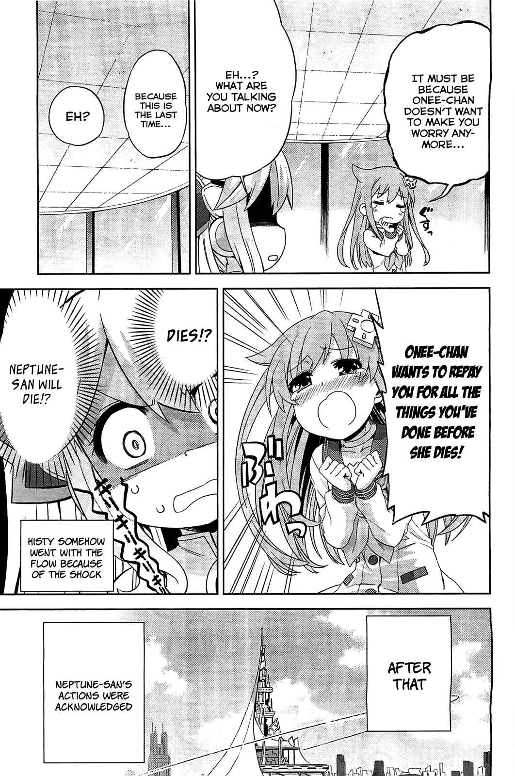 Page 13 Chapter 7 Choujigen Game Neptune: The Animation - Hello New World