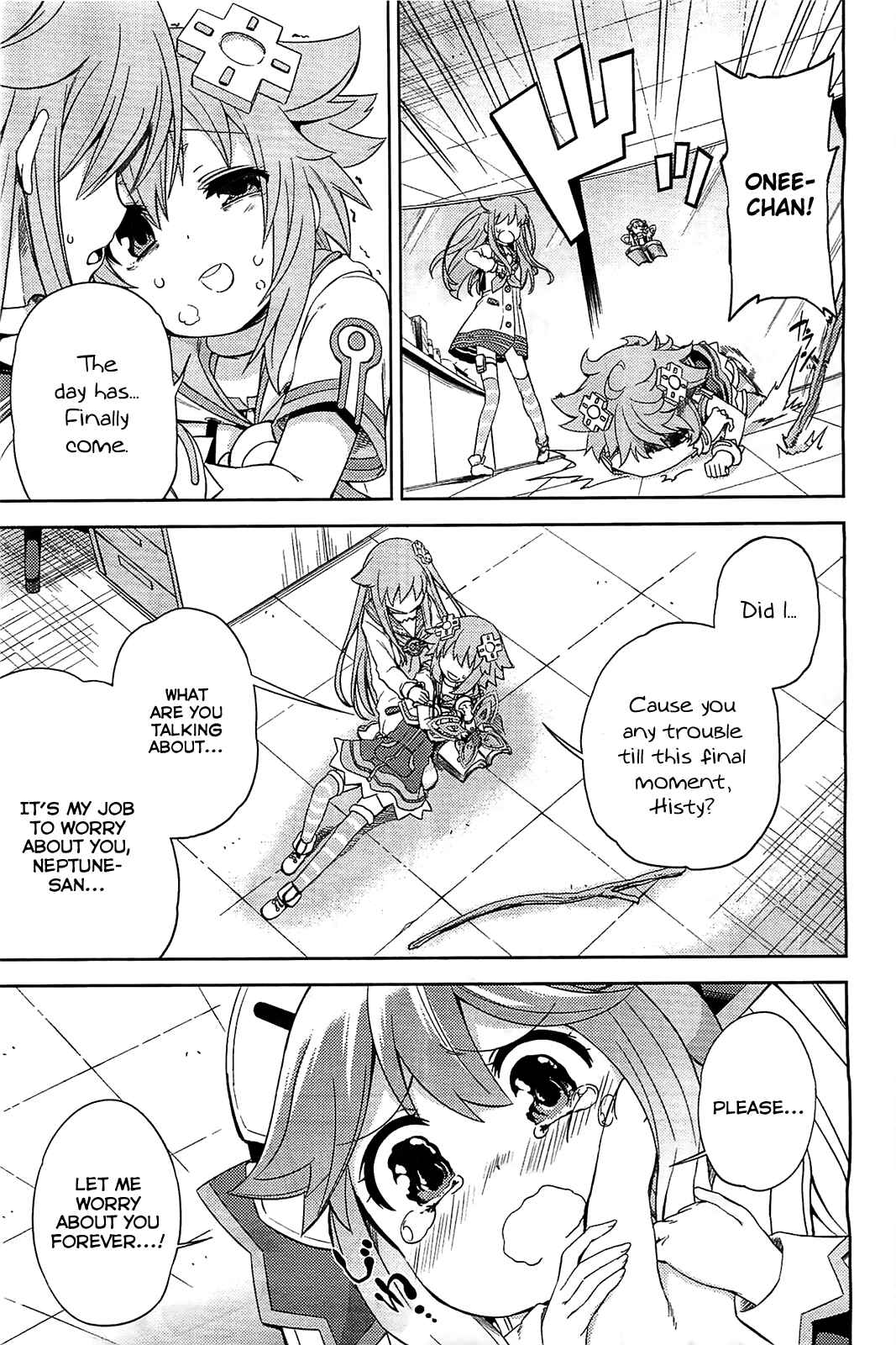 Page 15 Chapter 7 Choujigen Game Neptune: The Animation - Hello New World