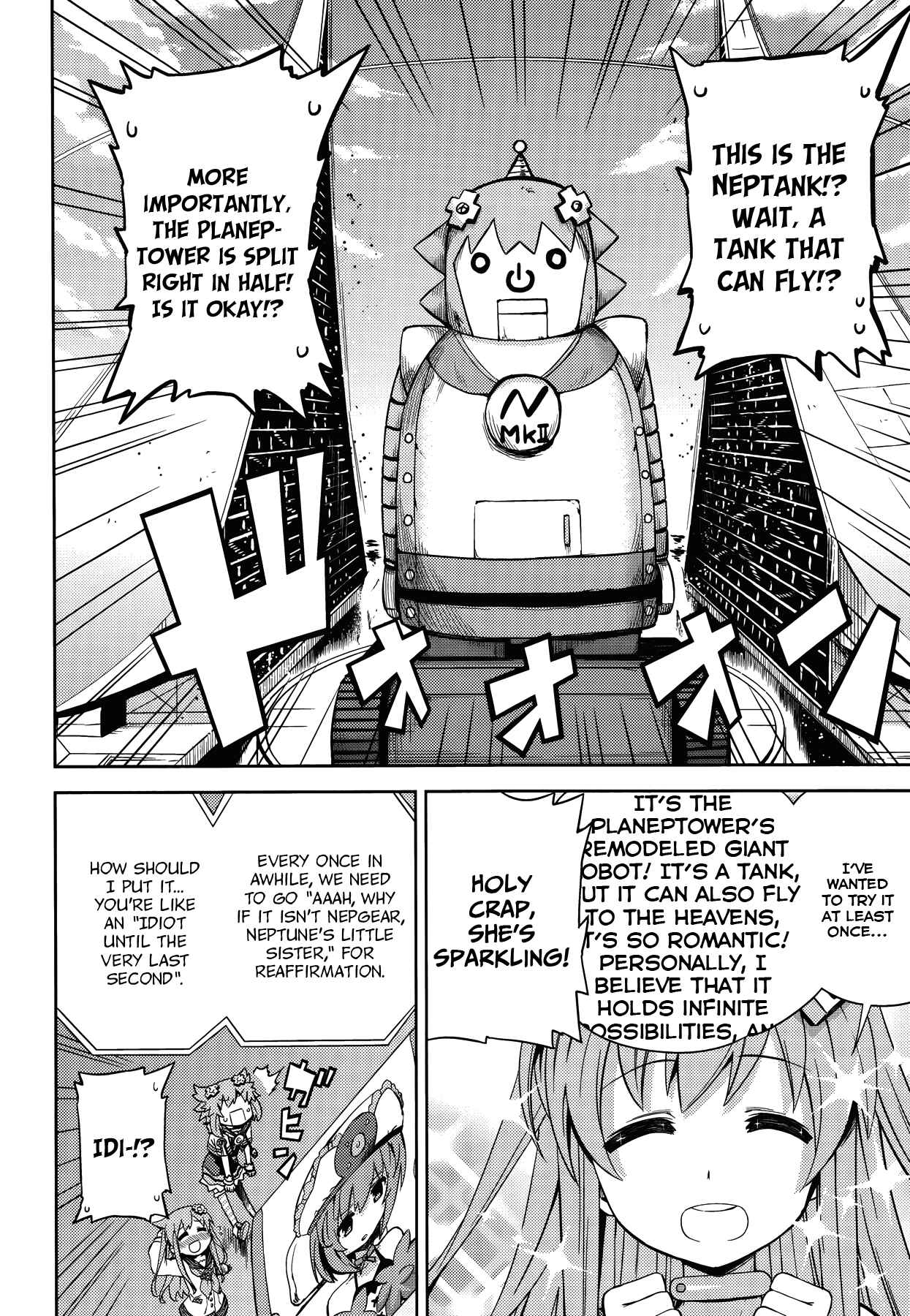 Page 16 Chapter 12 Choujigen Game Neptune: The Animation - Hello New World