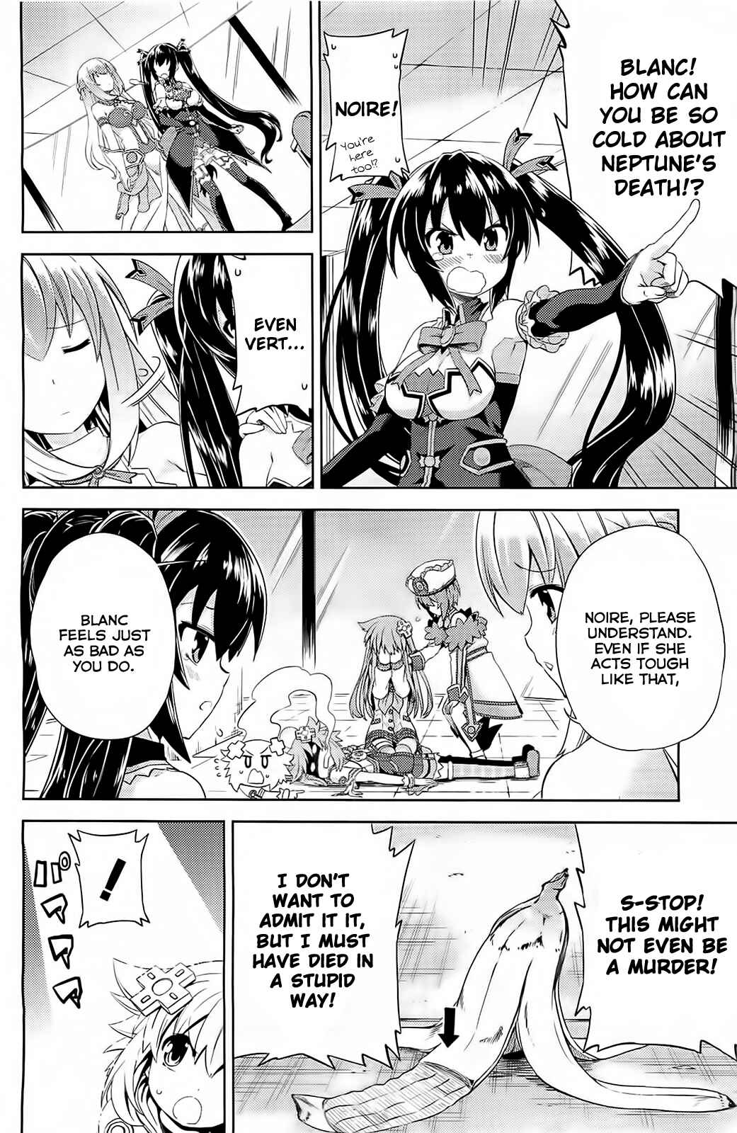 Page 4 Chapter 8 Choujigen Game Neptune: The Animation - Hello New World