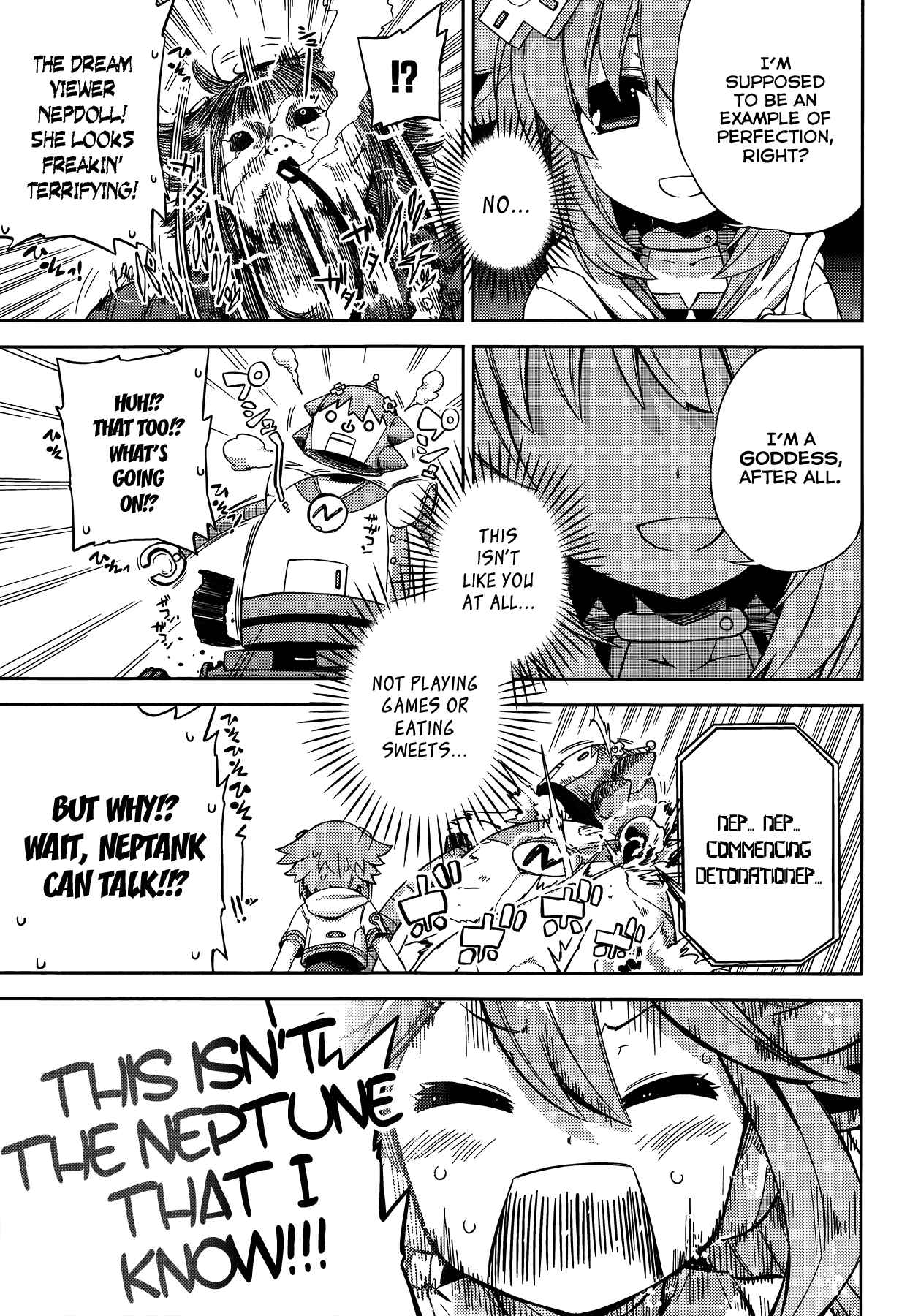 Page 11 Chapter 11 Choujigen Game Neptune: The Animation - Hello New World