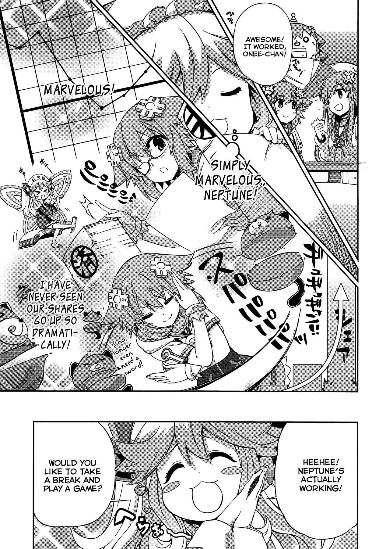 Page 9 Chapter 11 Choujigen Game Neptune: The Animation - Hello New World