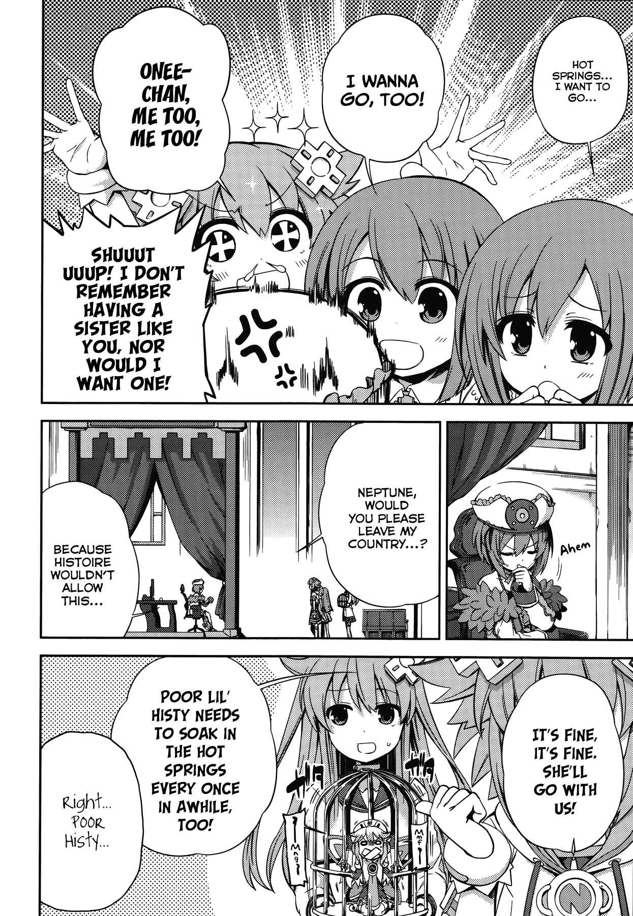 Page 4 Chapter 9 Choujigen Game Neptune: The Animation - Hello New World