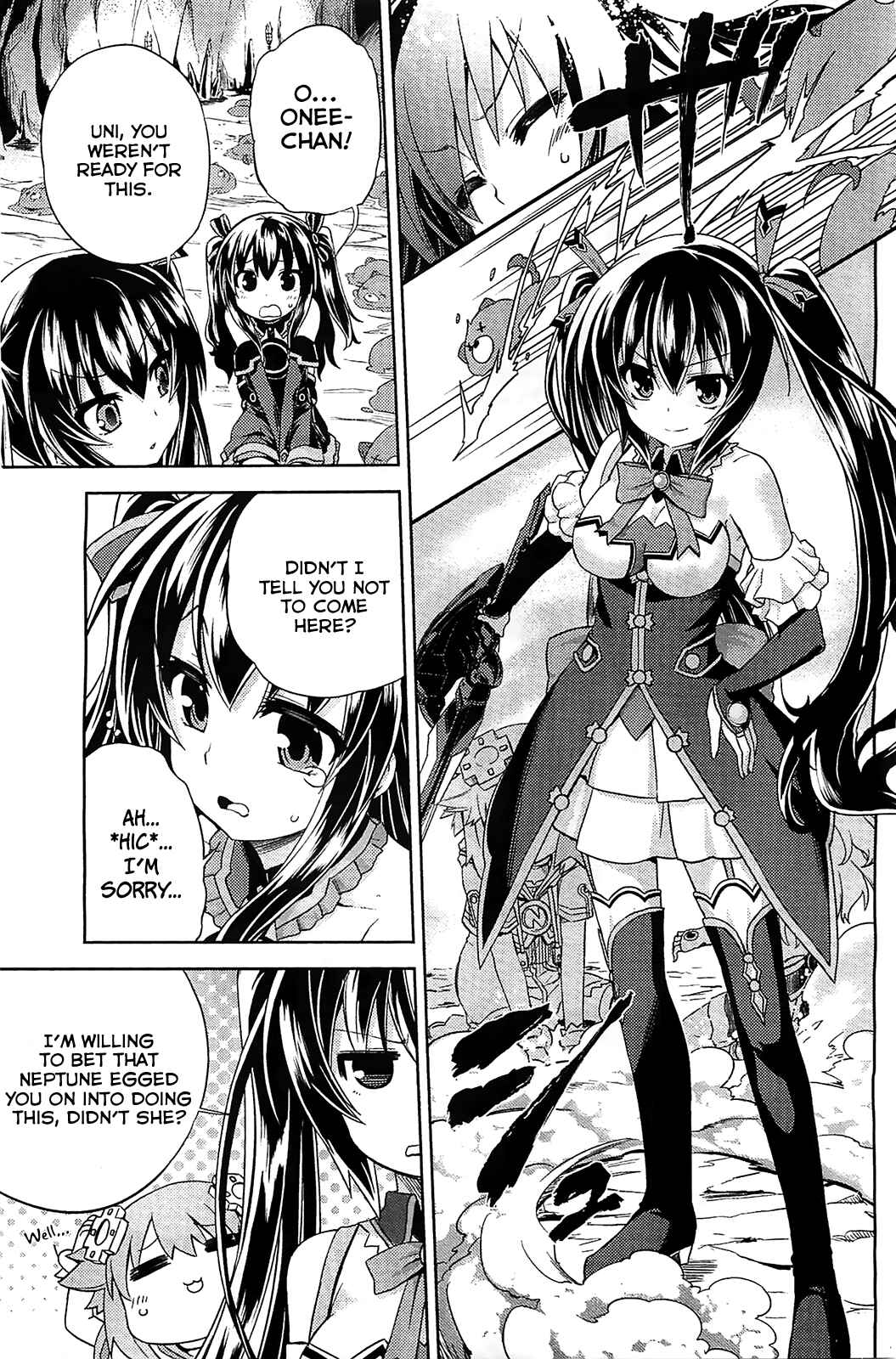 Page 19 Chapter 3 Choujigen Game Neptune: The Animation - Hello New World