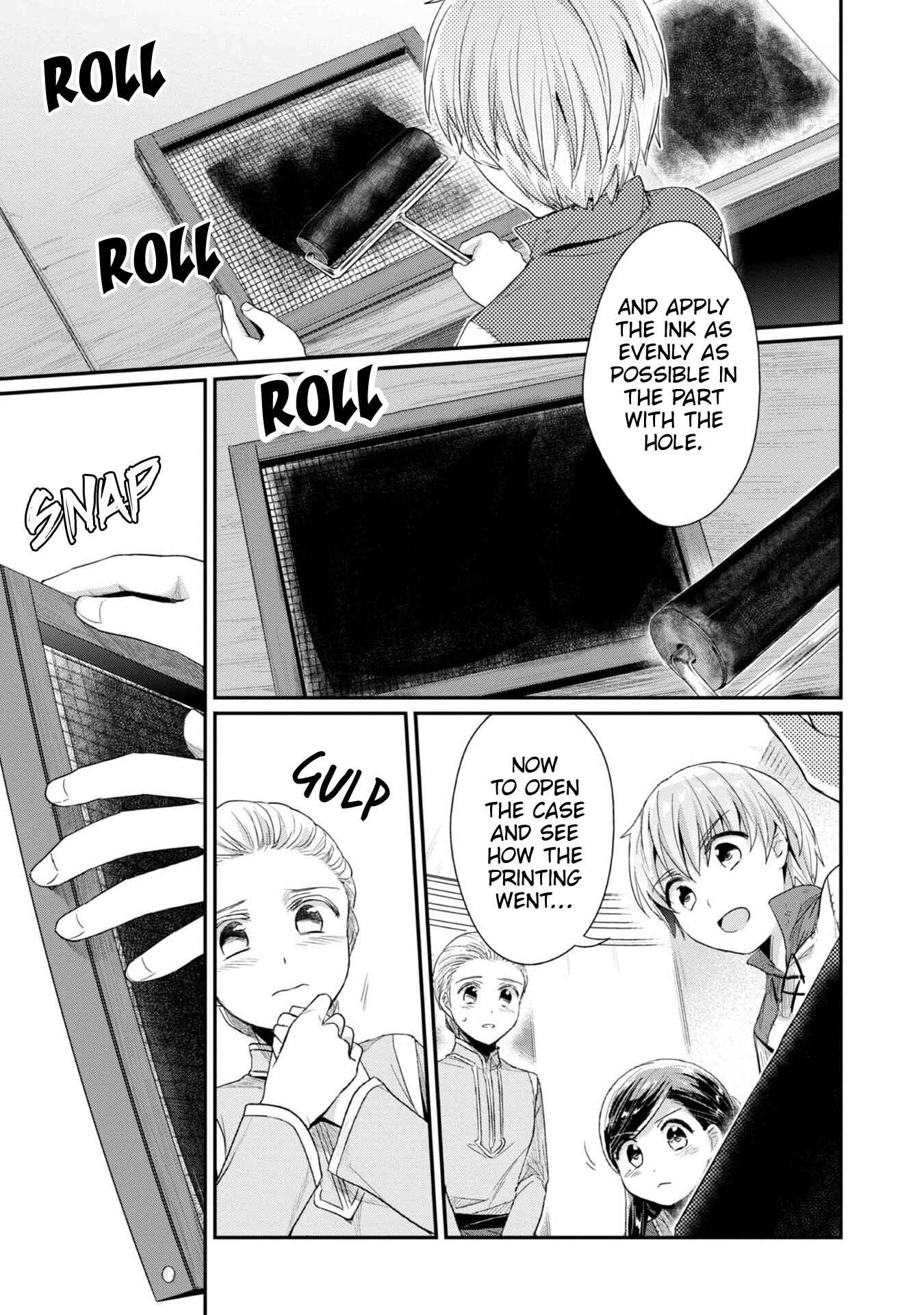 Page 18 Chapter 28 Honzuki no Gekokujou: Shisho ni Naru Tame ni wa Shudan o Erandeiraremasen—Dai 2-bu: Hon no Tamenara Miko ni Naru!