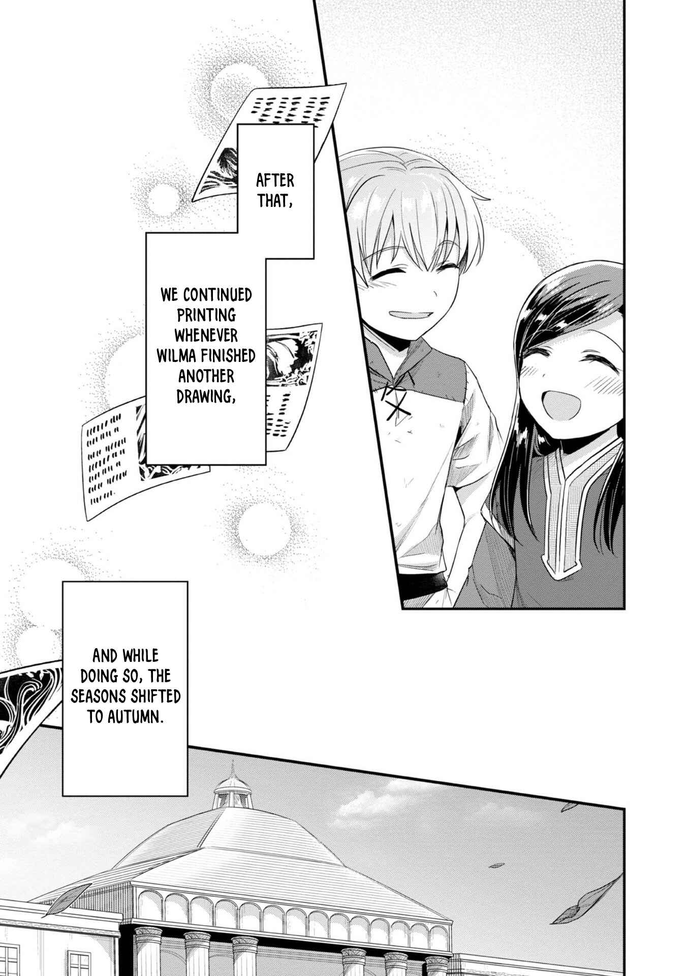 Page 23 Chapter 28 Honzuki no Gekokujou: Shisho ni Naru Tame ni wa Shudan o Erandeiraremasen—Dai 2-bu: Hon no Tamenara Miko ni Naru!