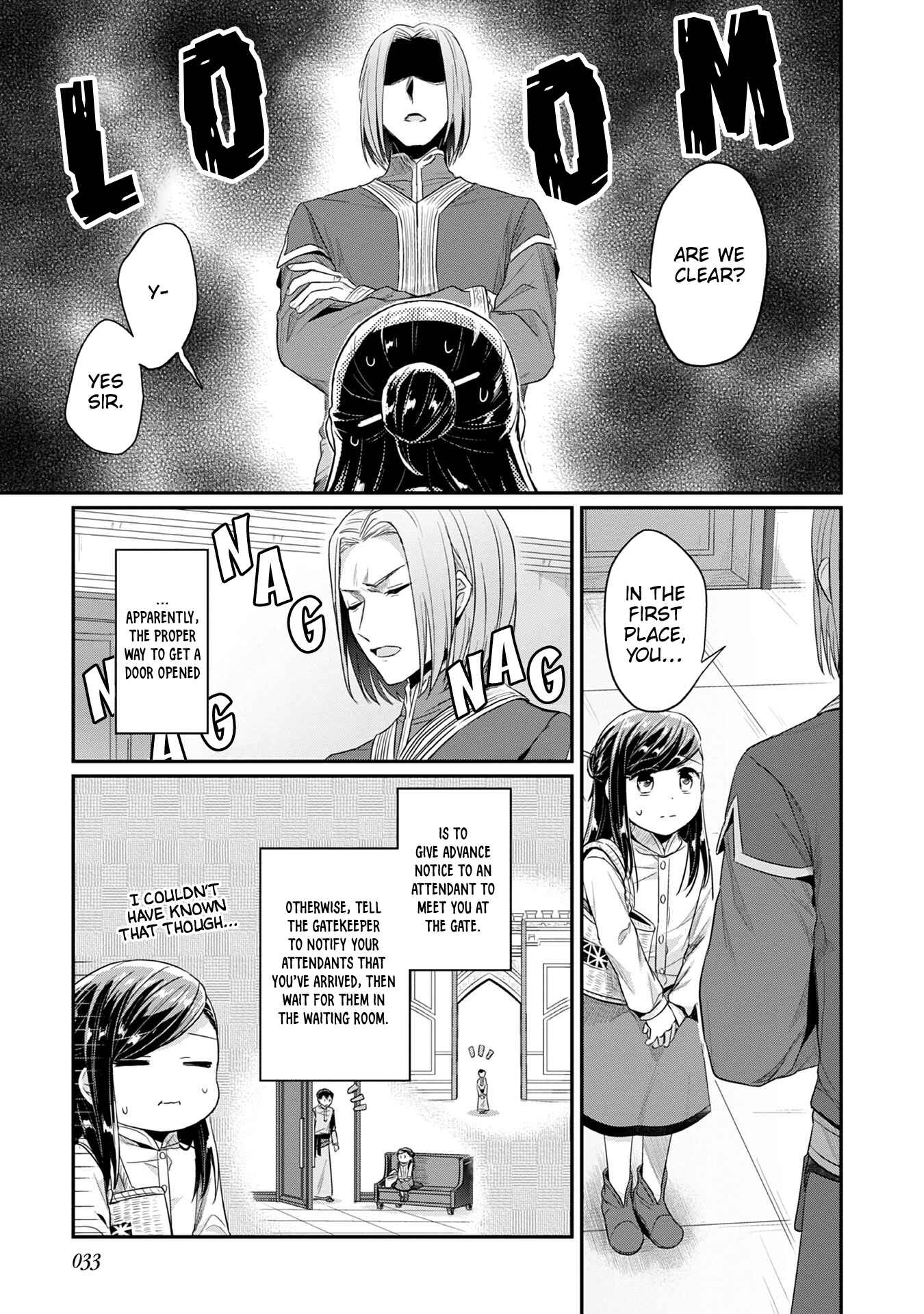 Page 6 Chapter 17 Honzuki no Gekokujou: Shisho ni Naru Tame ni wa Shudan o Erandeiraremasen—Dai 2-bu: Hon no Tamenara Miko ni Naru!