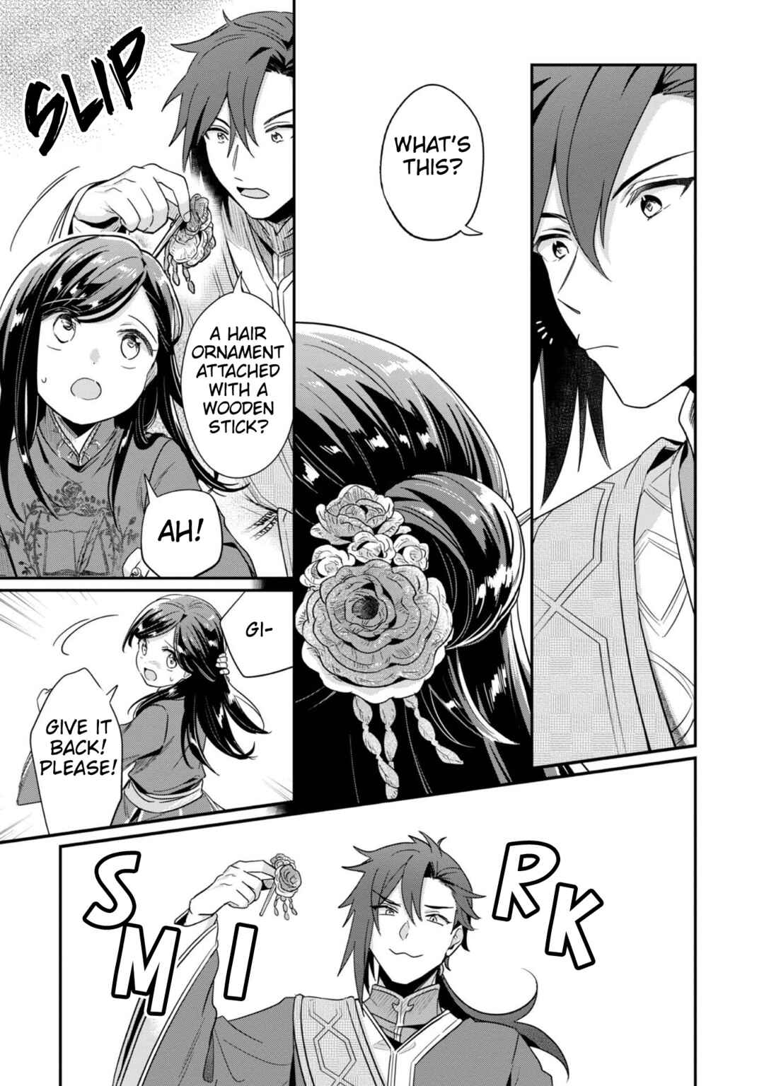 Page 11 Chapter 46 Honzuki no Gekokujou: Shisho ni Naru Tame ni wa Shudan o Erandeiraremasen—Dai 2-bu: Hon no Tamenara Miko ni Naru!