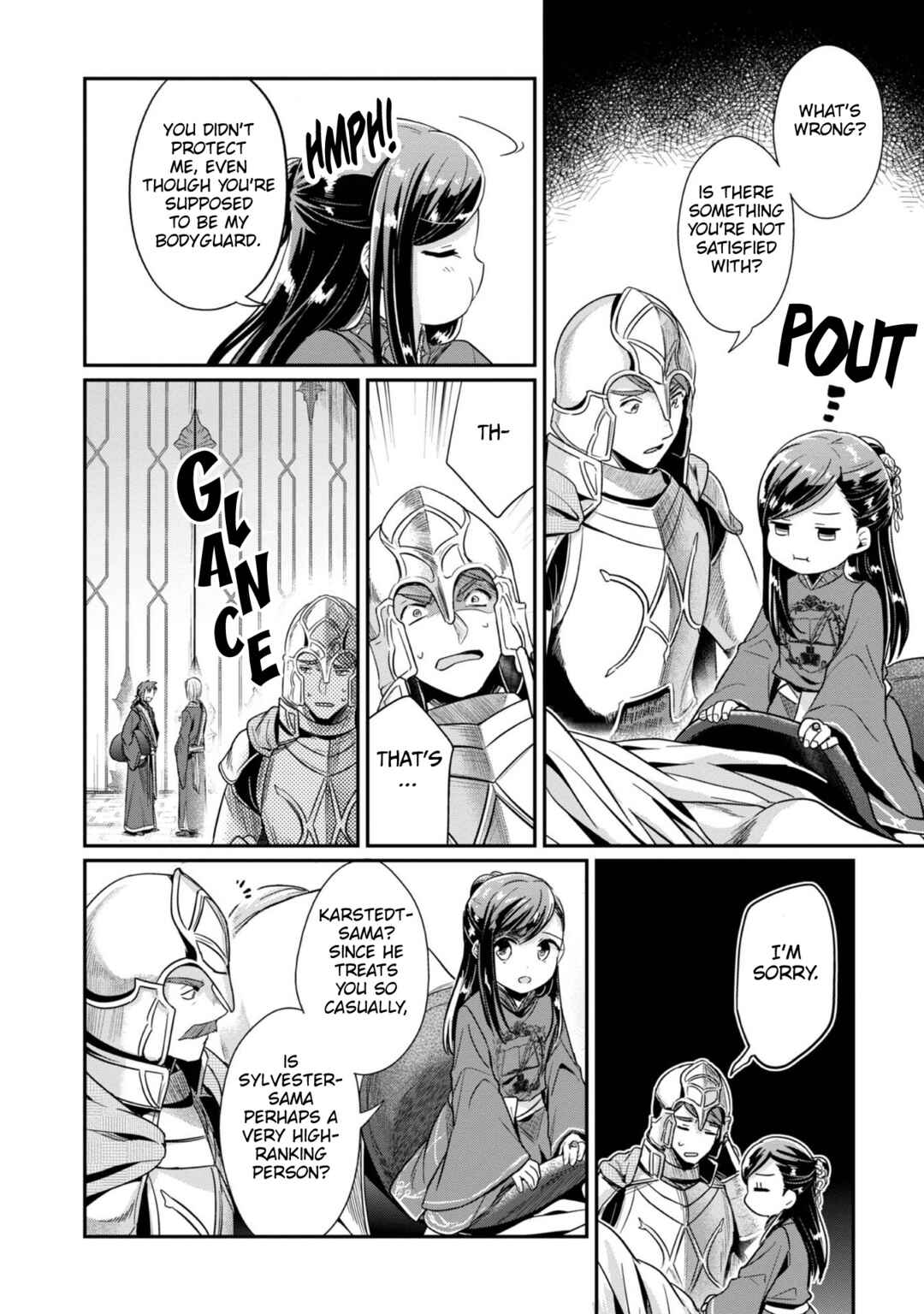 Page 16 Chapter 46 Honzuki no Gekokujou: Shisho ni Naru Tame ni wa Shudan o Erandeiraremasen—Dai 2-bu: Hon no Tamenara Miko ni Naru!