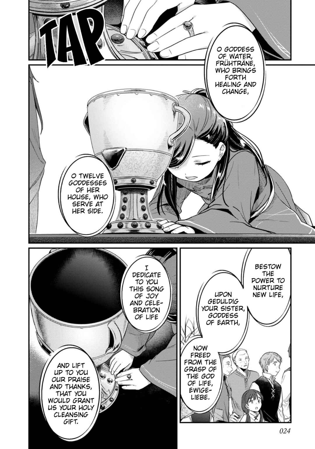 Page 25 Chapter 46 Honzuki no Gekokujou: Shisho ni Naru Tame ni wa Shudan o Erandeiraremasen—Dai 2-bu: Hon no Tamenara Miko ni Naru!
