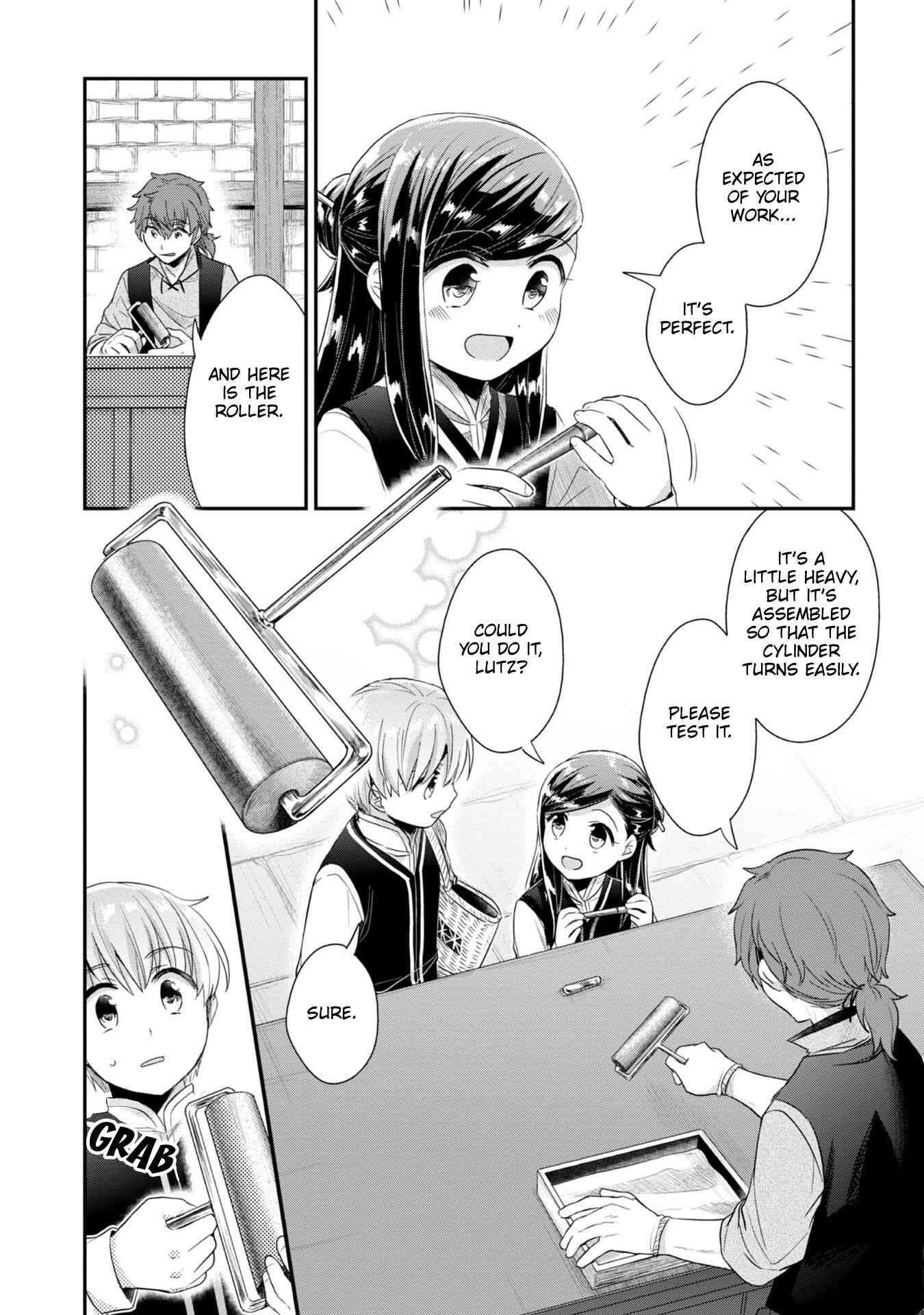 Page 9 Chapter 27 Honzuki no Gekokujou: Shisho ni Naru Tame ni wa Shudan o Erandeiraremasen—Dai 2-bu: Hon no Tamenara Miko ni Naru!