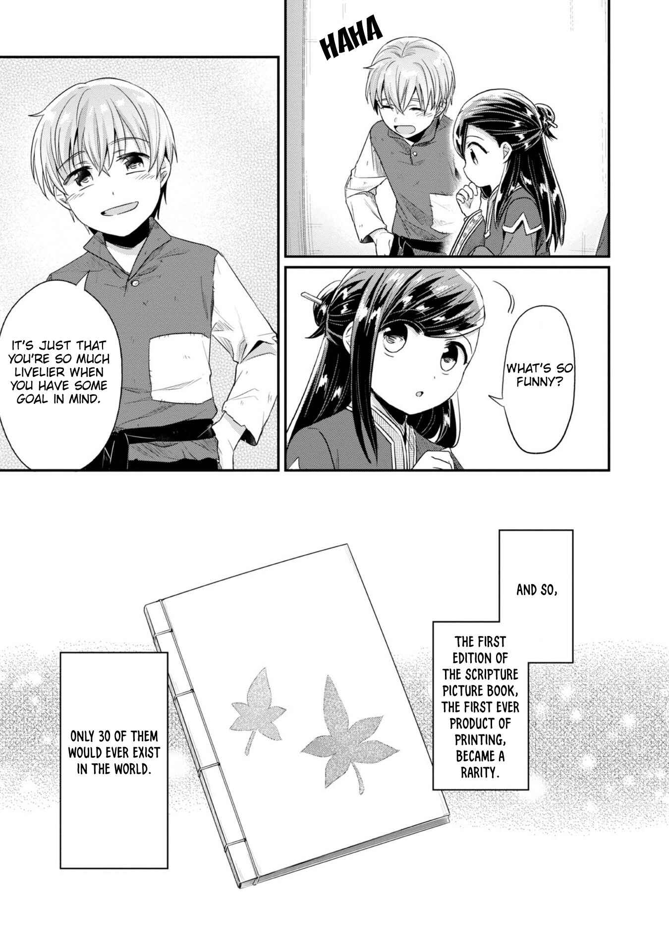 Page 6 Chapter 29 Honzuki no Gekokujou: Shisho ni Naru Tame ni wa Shudan o Erandeiraremasen—Dai 2-bu: Hon no Tamenara Miko ni Naru!