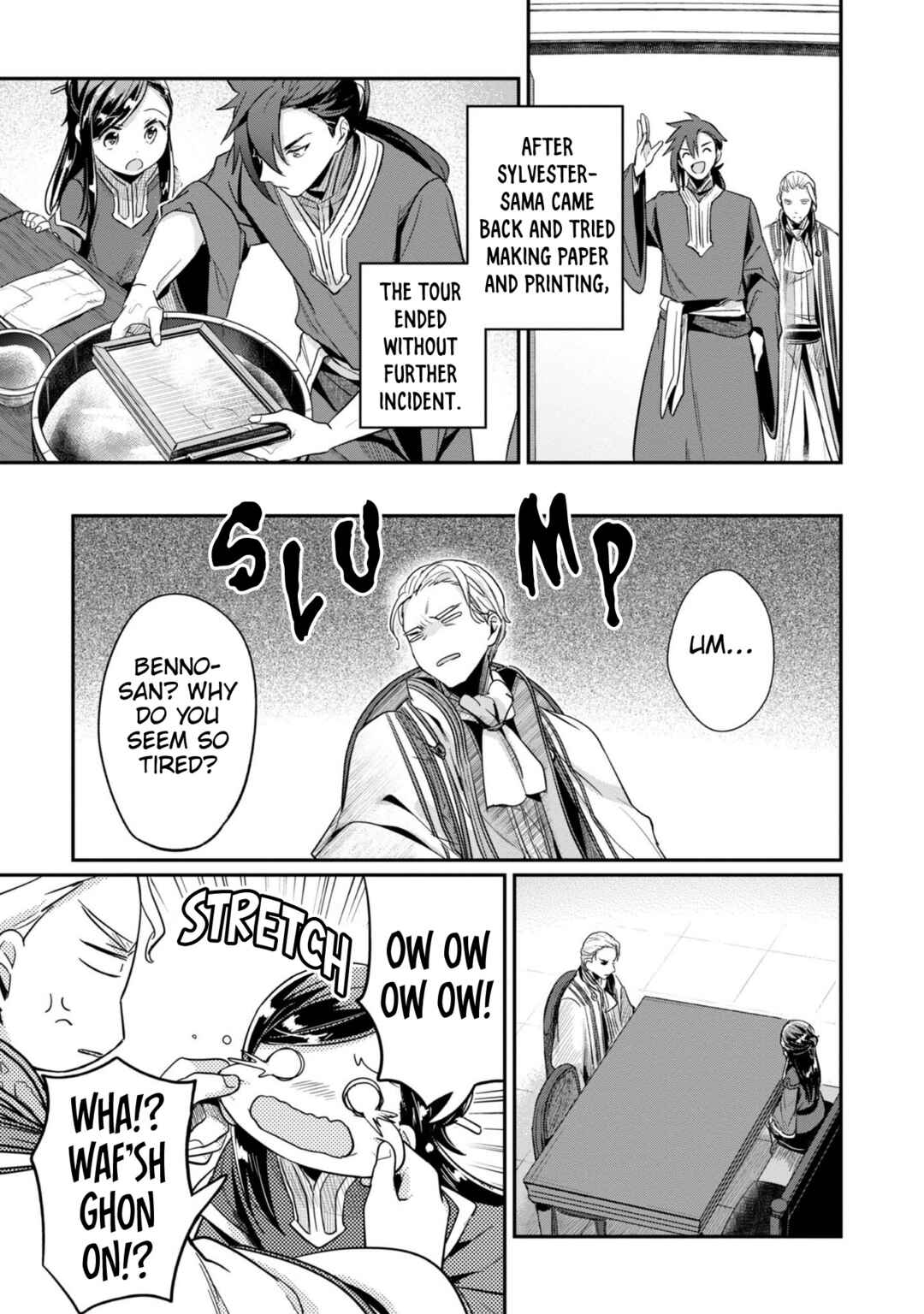 Page 22 Chapter 49 Honzuki no Gekokujou: Shisho ni Naru Tame ni wa Shudan o Erandeiraremasen—Dai 2-bu: Hon no Tamenara Miko ni Naru!